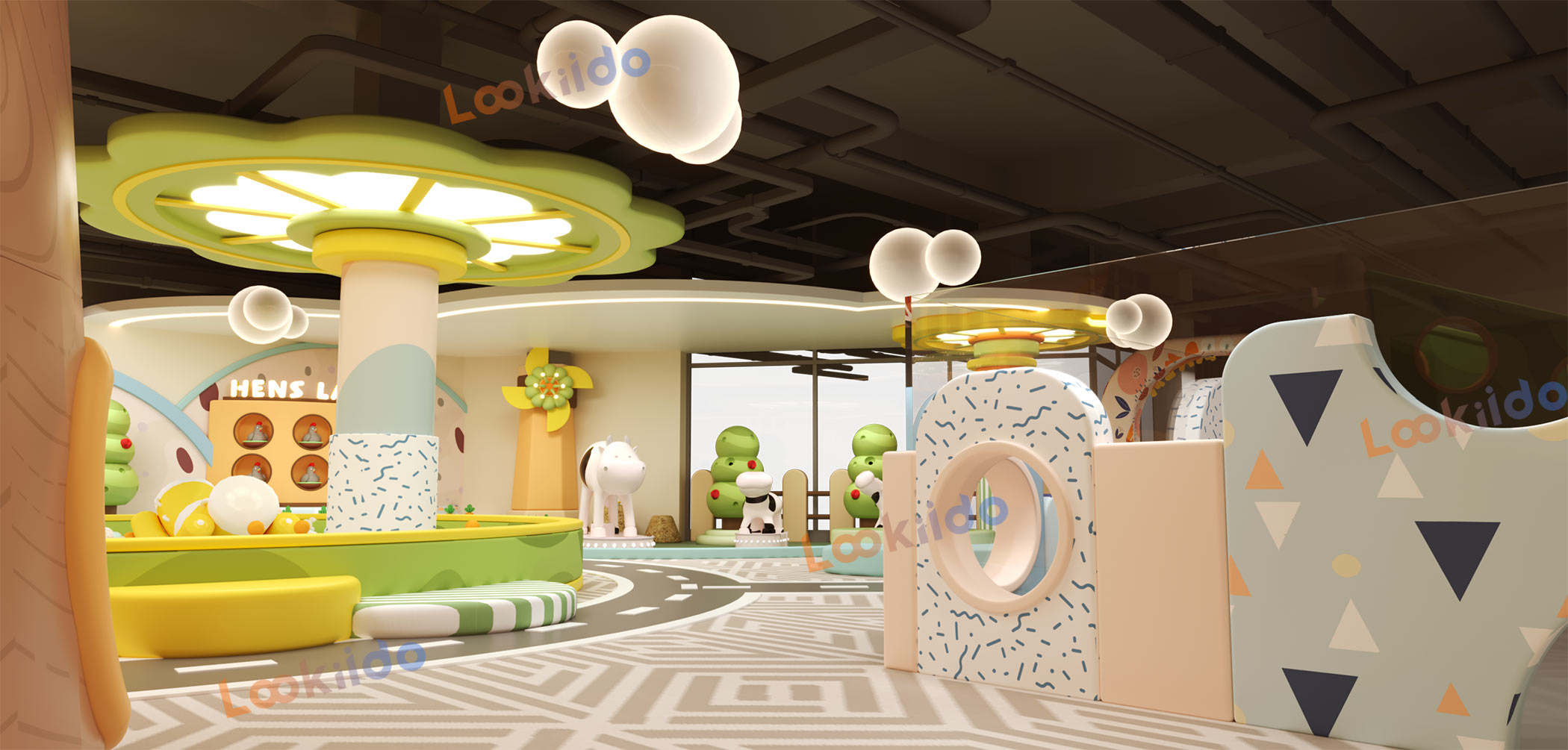 Edu Soft Play: Commercial-Grade Toddler Play System for Shopping Malls