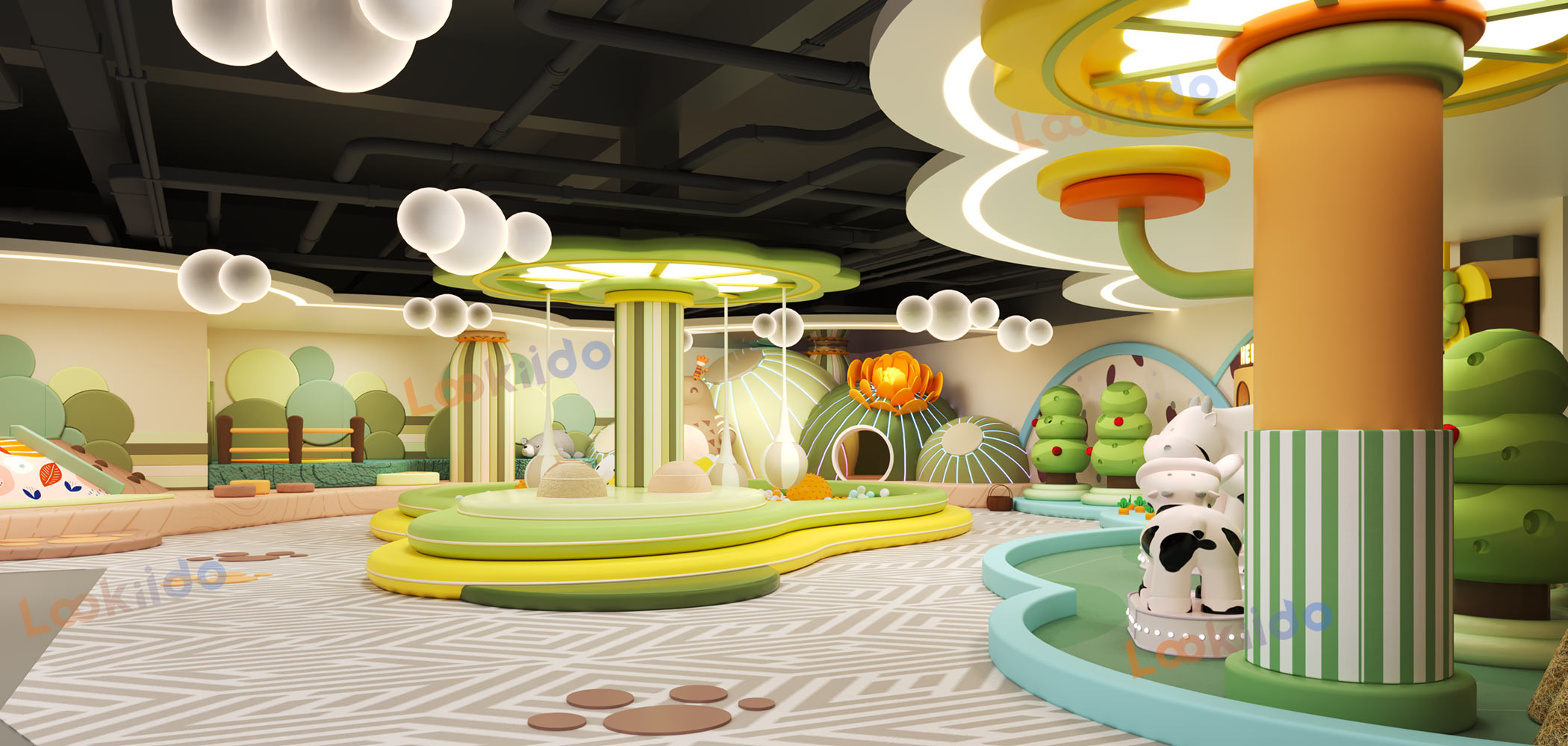 Edu Soft Play: Commercial-Grade Toddler Play System for Shopping Malls