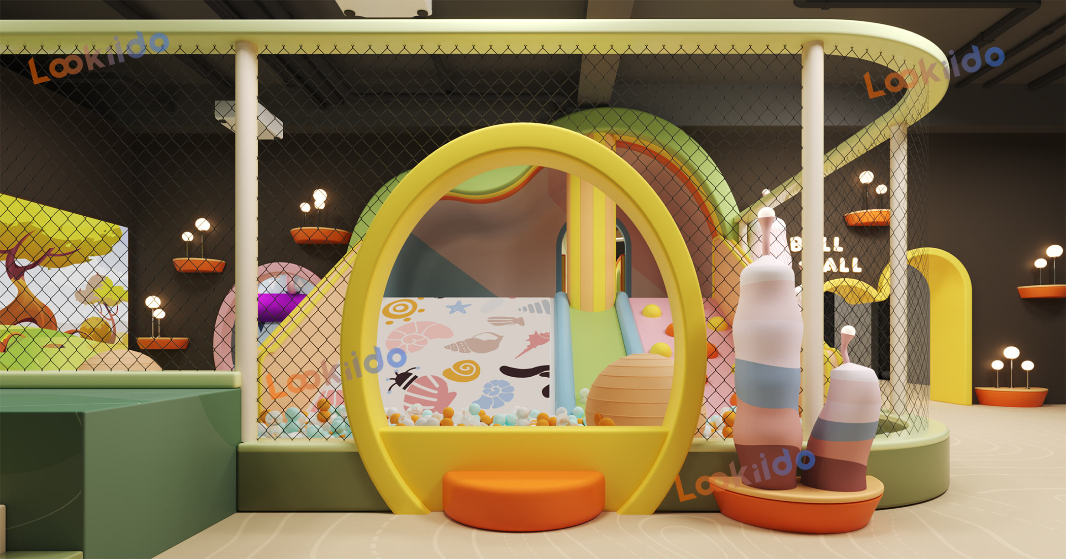 Edu Soft Play: Commercial-Grade Toddler Play System for Shopping Malls