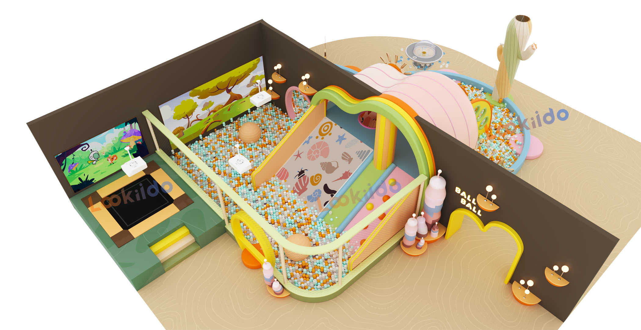 Edu Soft Play: Commercial-Grade Toddler Play System for Shopping Malls