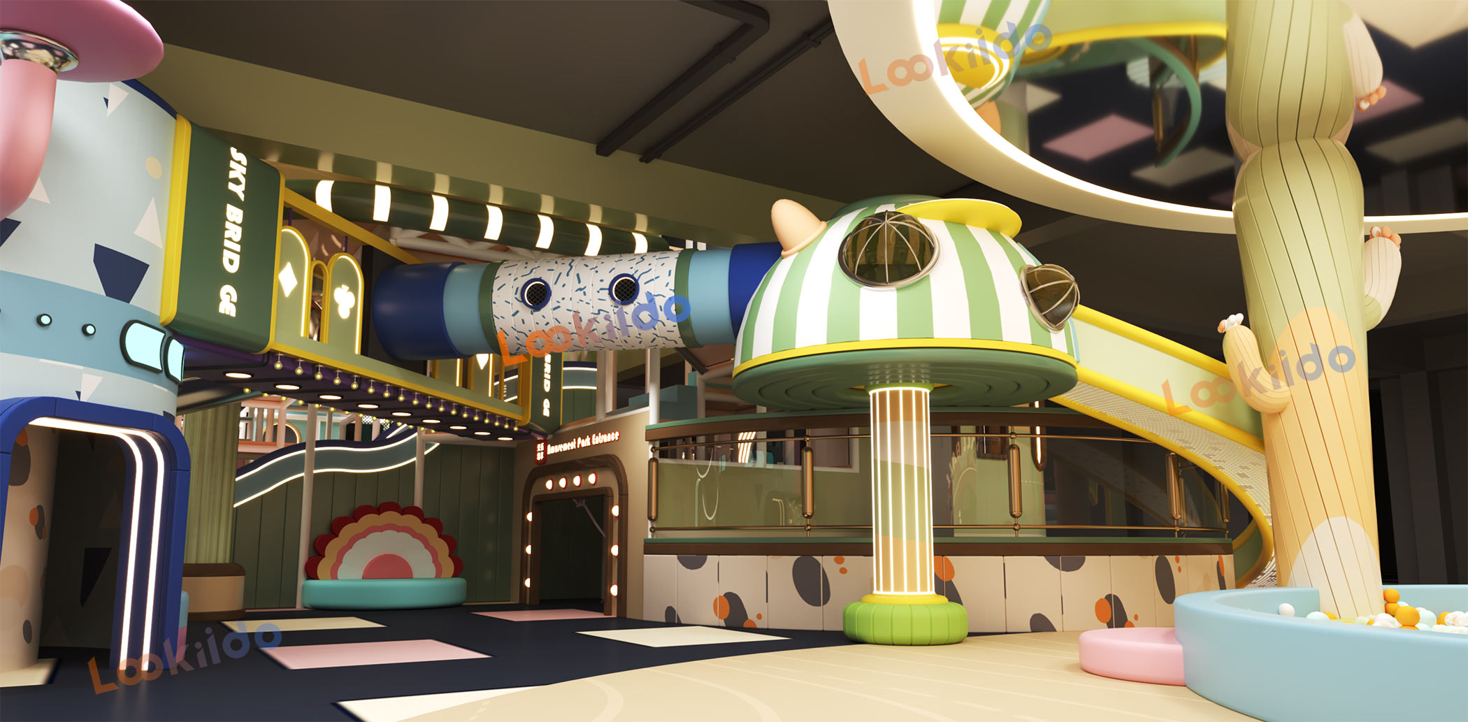 Edu Soft Play: Commercial-Grade Toddler Play System for Shopping Malls