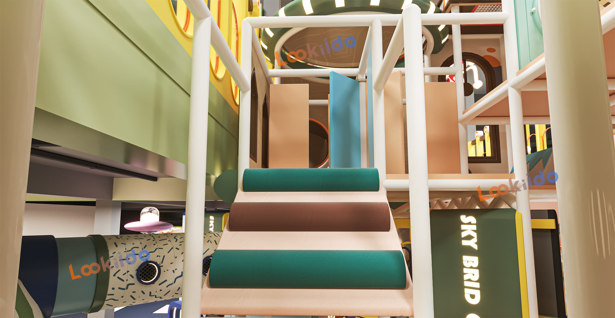 Edu Soft Play: Commercial-Grade Toddler Play System for Shopping Malls