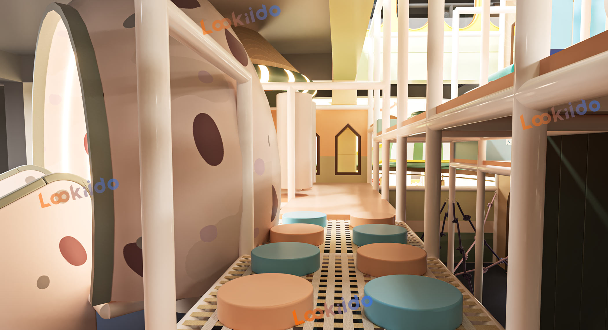 Edu Soft Play: Commercial-Grade Toddler Play System for Shopping Malls