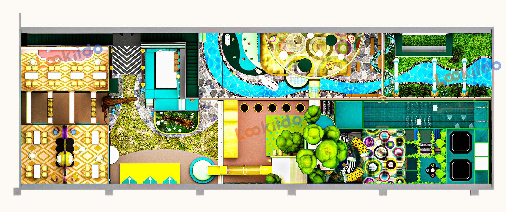 Jungle Expedition: Tailored Indoor Soft Playground Equipment Manufacturer with African Animal Theme