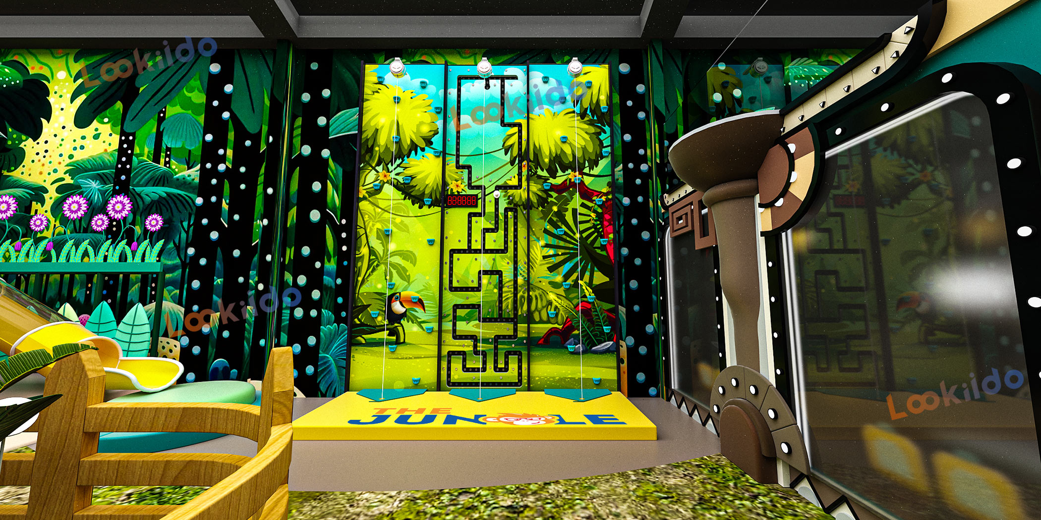 Jungle Expedition: Tailored Indoor Soft Playground Equipment Manufacturer with African Animal Theme Jungle Expedition: Tailored Indoor Soft Playground Equipment Manufacturer with African Animal Theme