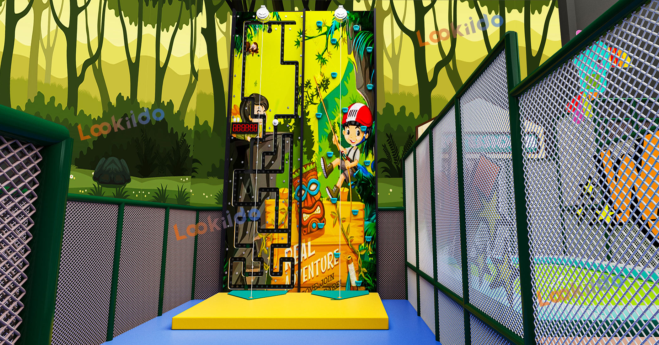 Jungle Expedition: Tailored Indoor Soft Playground Equipment Manufacturer with African Animal Theme Jungle Expedition: Tailored Indoor Soft Playground Equipment Manufacturer with African Animal Theme