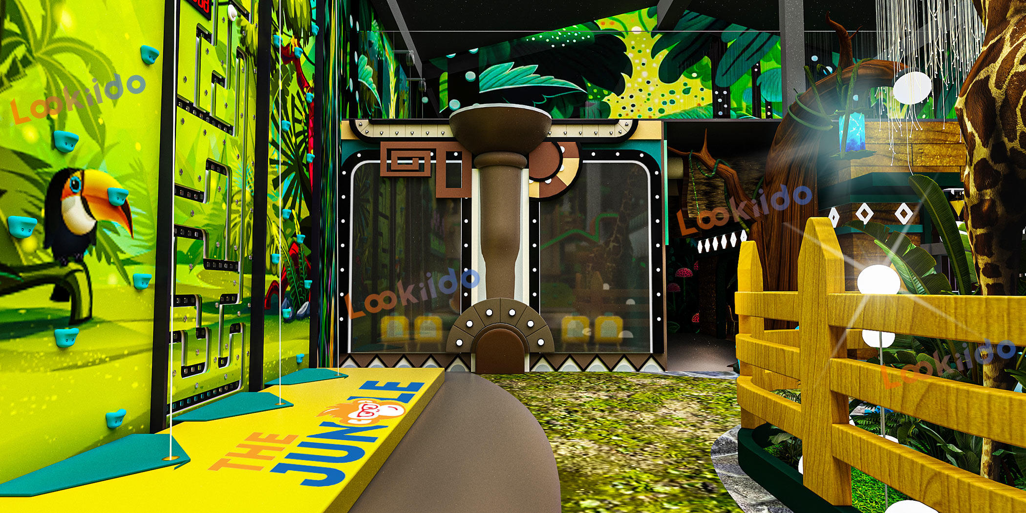 Jungle Expedition: Tailored Indoor Soft Playground Equipment Manufacturer with African Animal Theme Jungle Expedition: Tailored Indoor Soft Playground Equipment Manufacturer with African Animal Theme