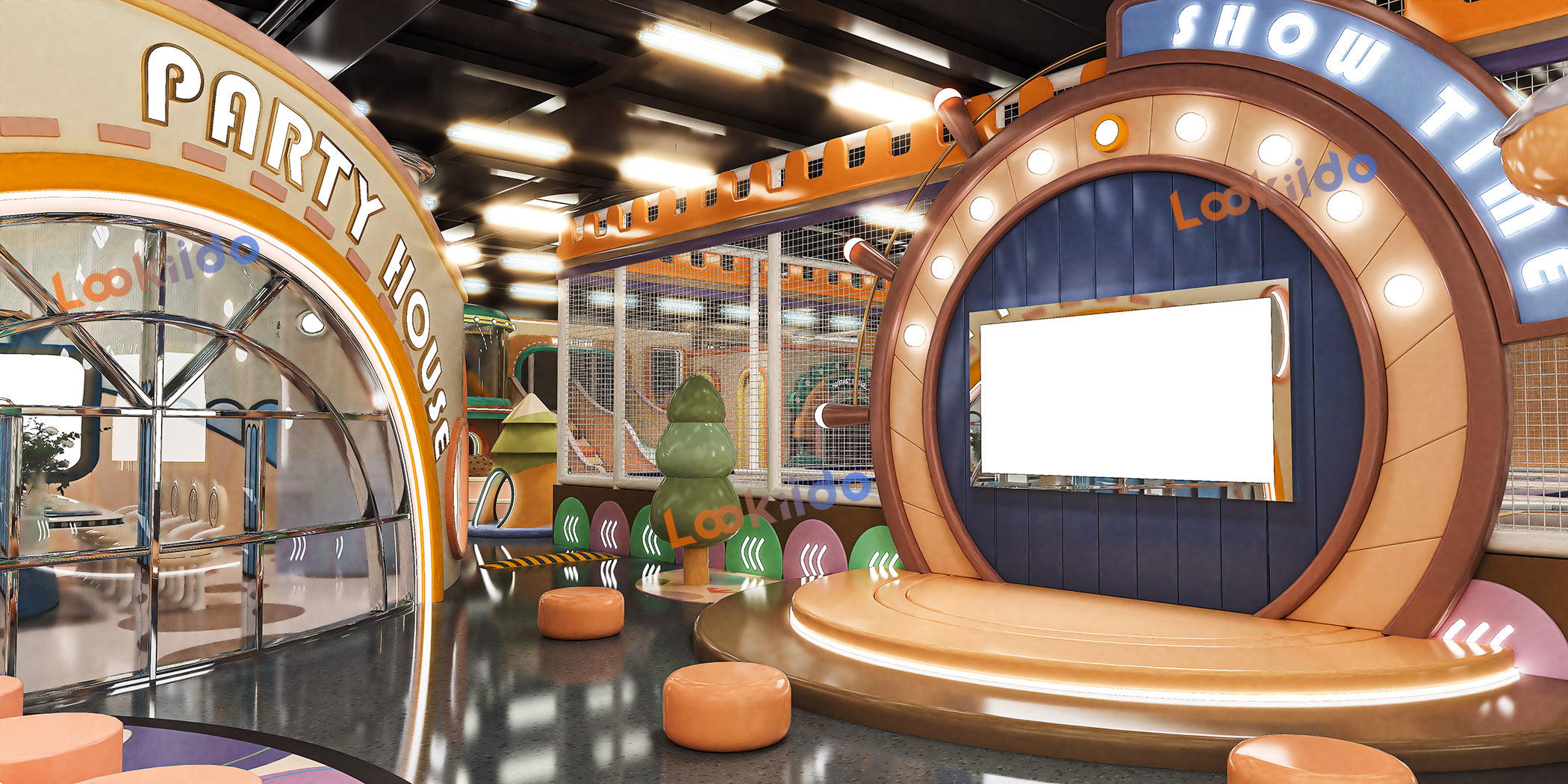 Customized Oasis: Luxury Textured Indoor Playground Equipment for UAE Middle Eastern Theme in Mall