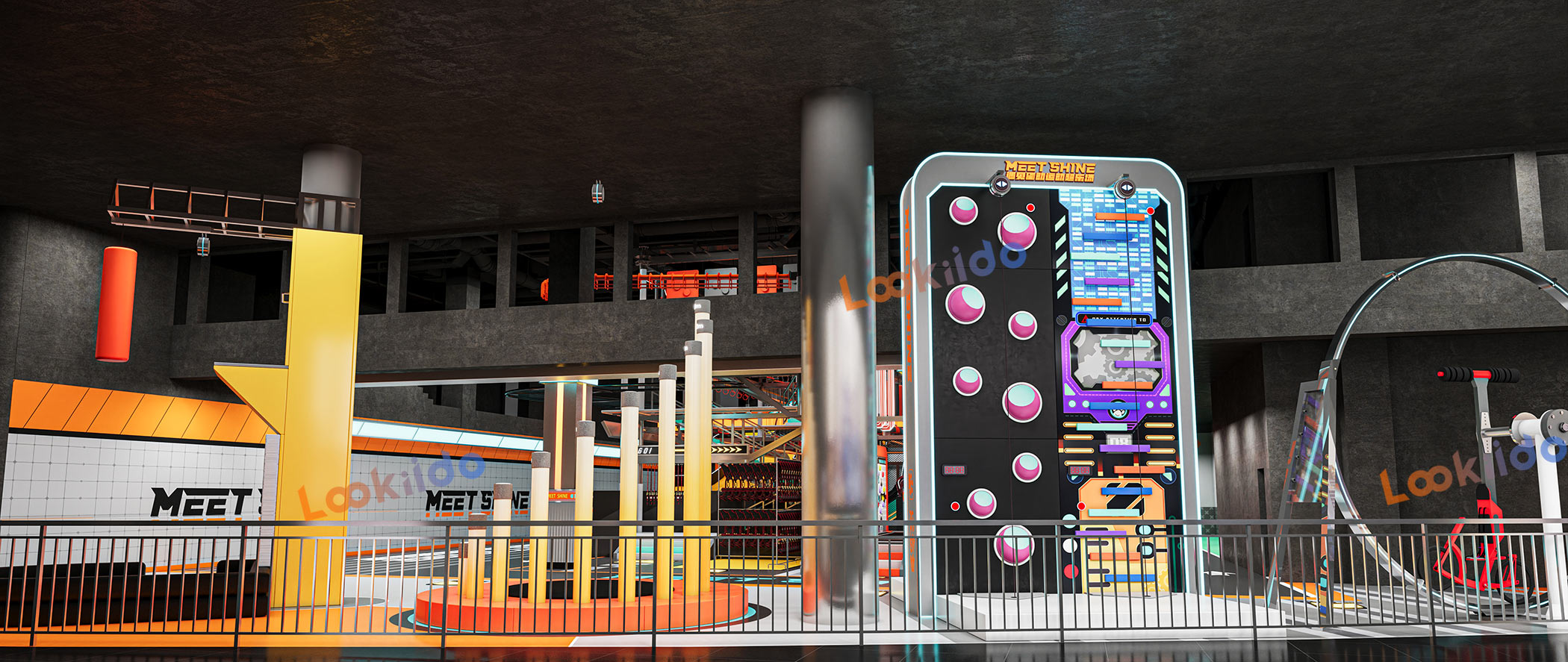 Adventure Sports Slide Complex Park Manufacturer with High Rope Course Equipment