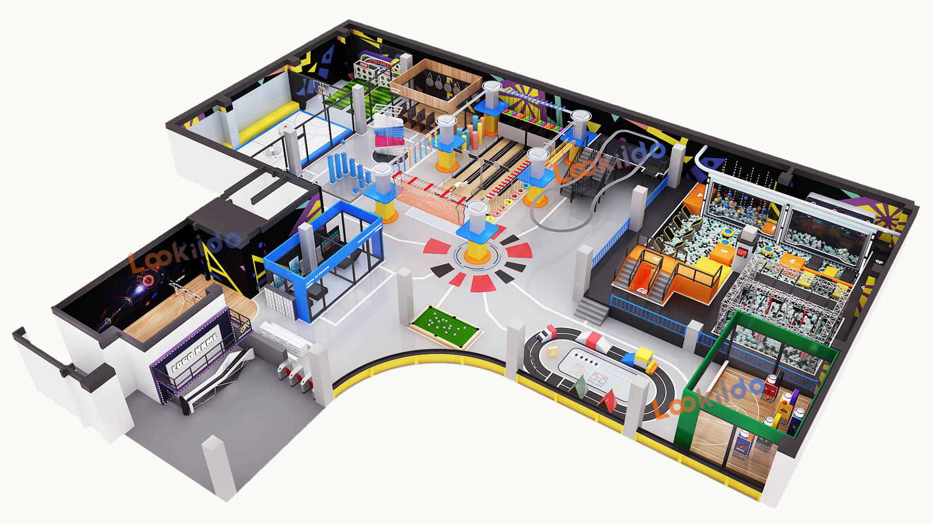 Cyber Cosmos: Immersive Tech Equipment Playground for Space Explorers Deep Customization