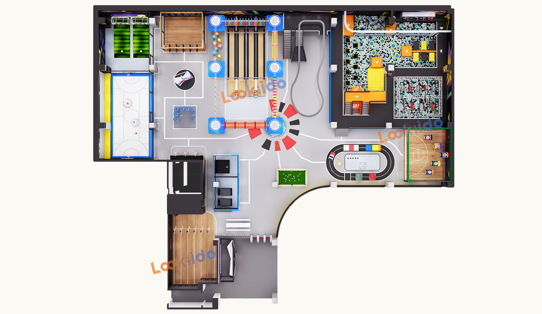 Cyber Cosmos: Immersive Tech Equipment Playground for Space Explorers Deep Customization