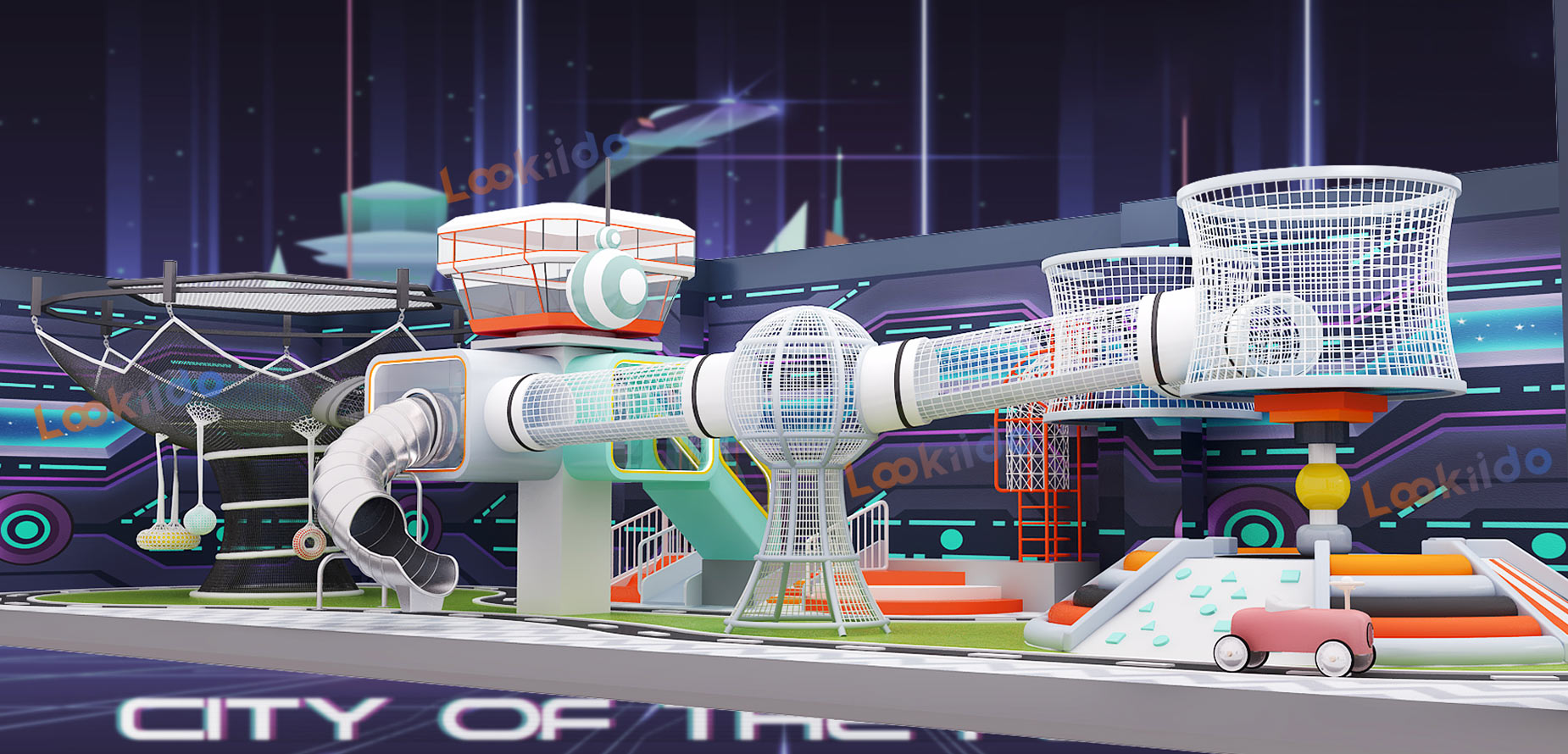 Cyber Cosmos: Immersive Tech Equipment Playground for Space Explorers Deep Customization