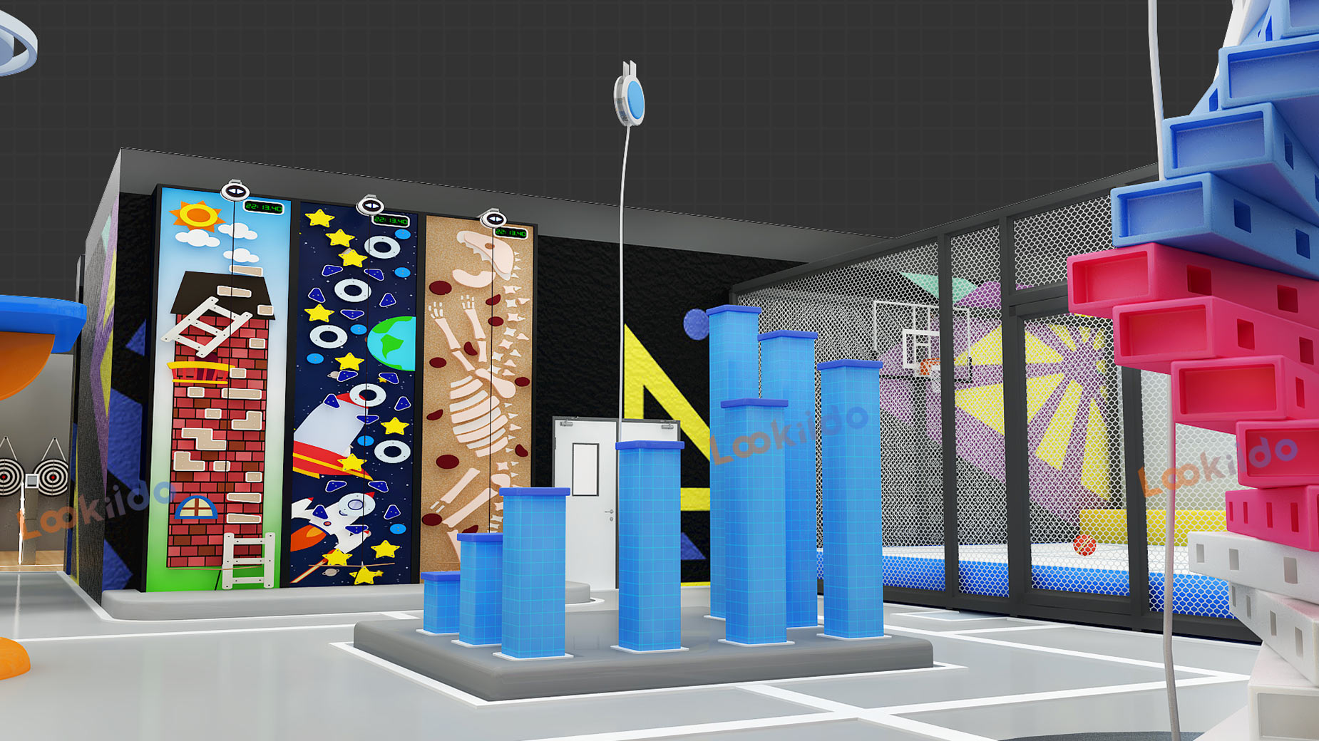 Cyber Cosmos: Immersive Tech Equipment Playground for Space Explorers Deep Customization