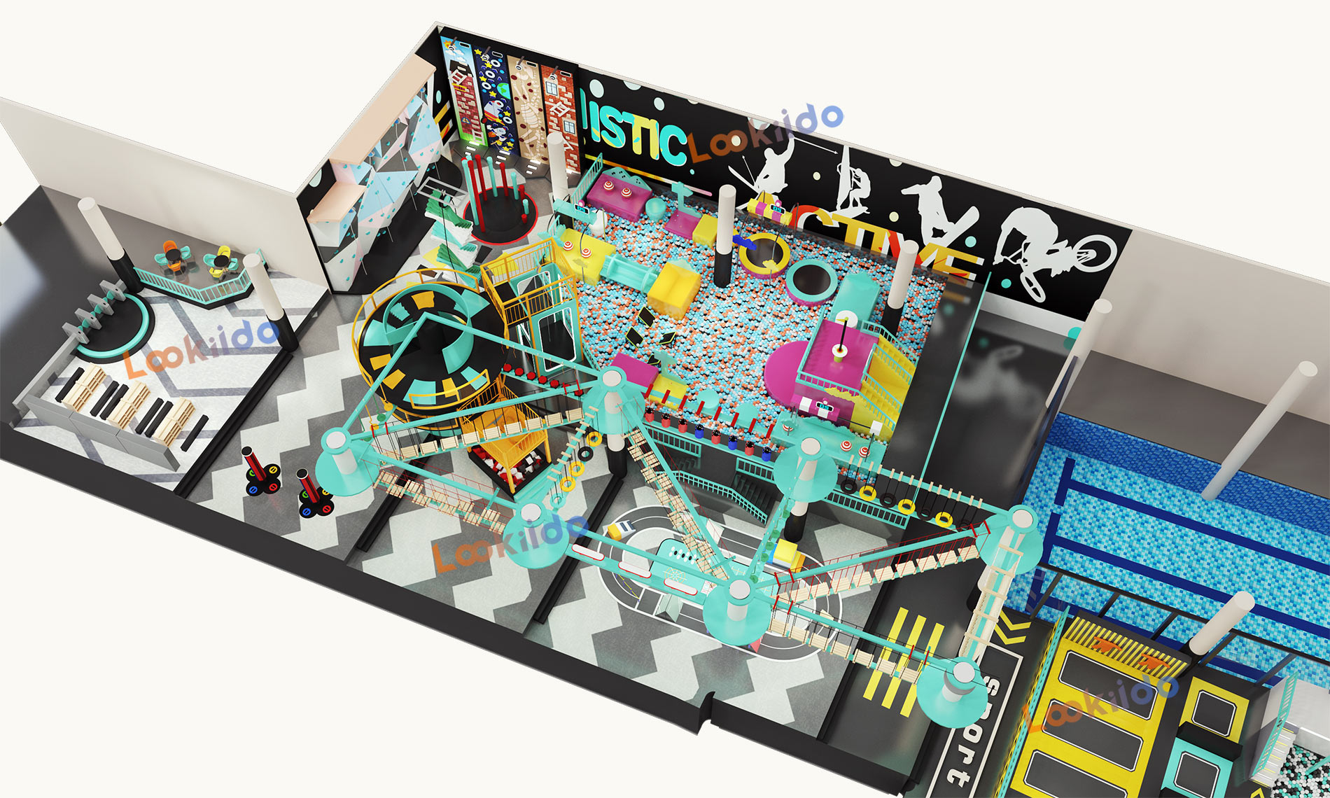 Dreamland Grand: All-Ages Luxury Family Entertainment Kingdom Center Equipment Factory