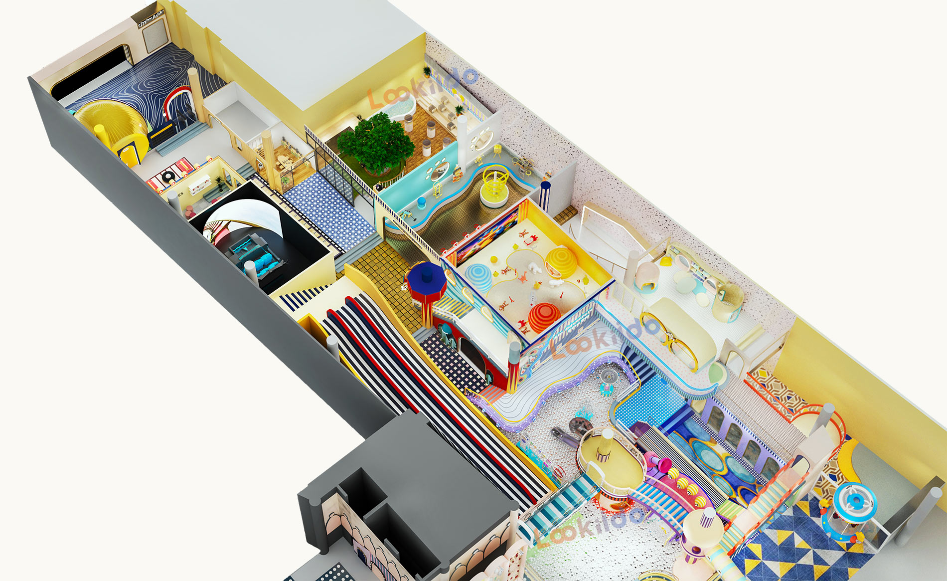 Dreamland Grand: All-Ages Luxury Family Entertainment Kingdom Center Equipment Factory