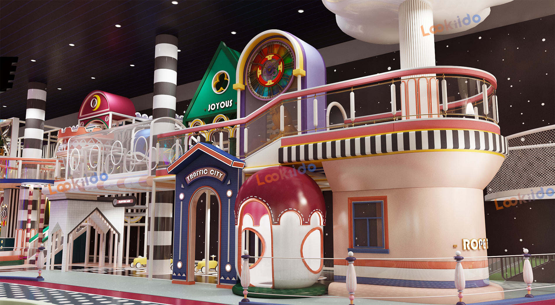 Dreamland Grand: All-Ages Luxury Family Entertainment Kingdom Center Equipment Factory