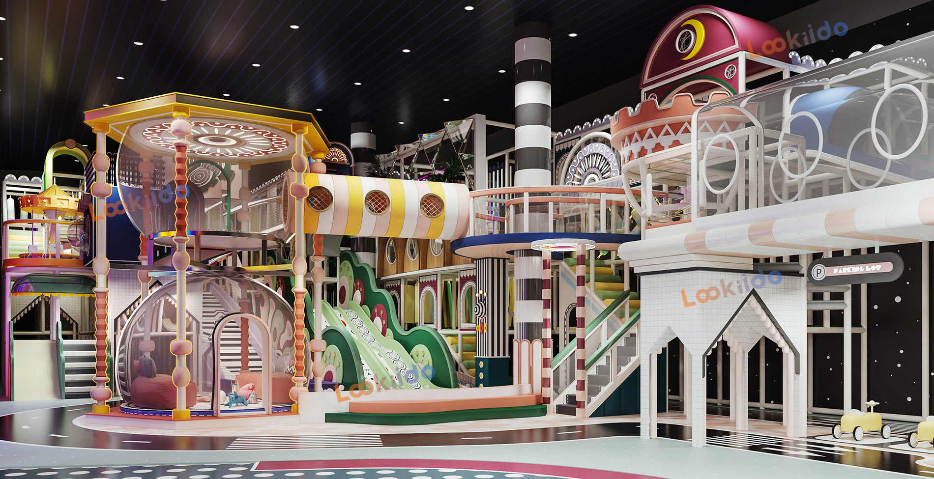 Dreamland Grand: All-Ages Luxury Family Entertainment Kingdom Center Equipment Factory