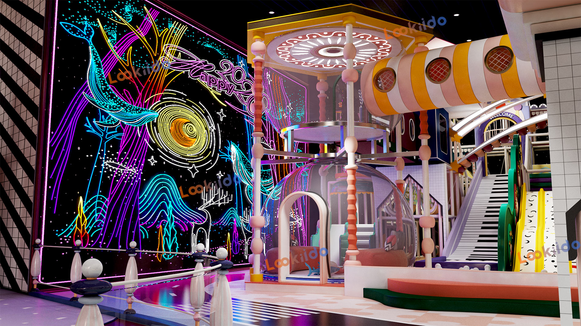 Dreamland Grand: All-Ages Luxury Family Entertainment Kingdom Center Equipment Factory