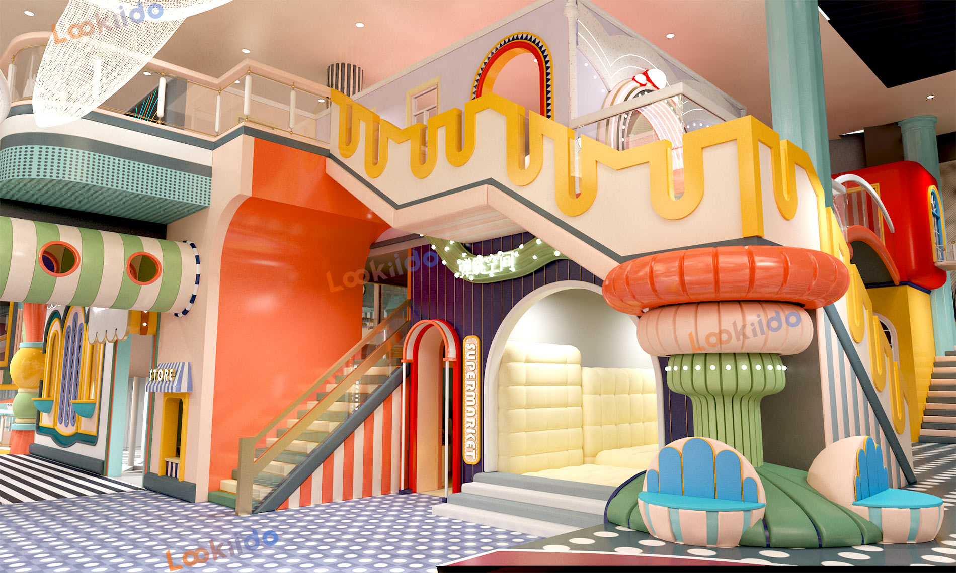 Dreamland Grand: All-Ages Luxury Family Entertainment Kingdom Center Equipment Factory