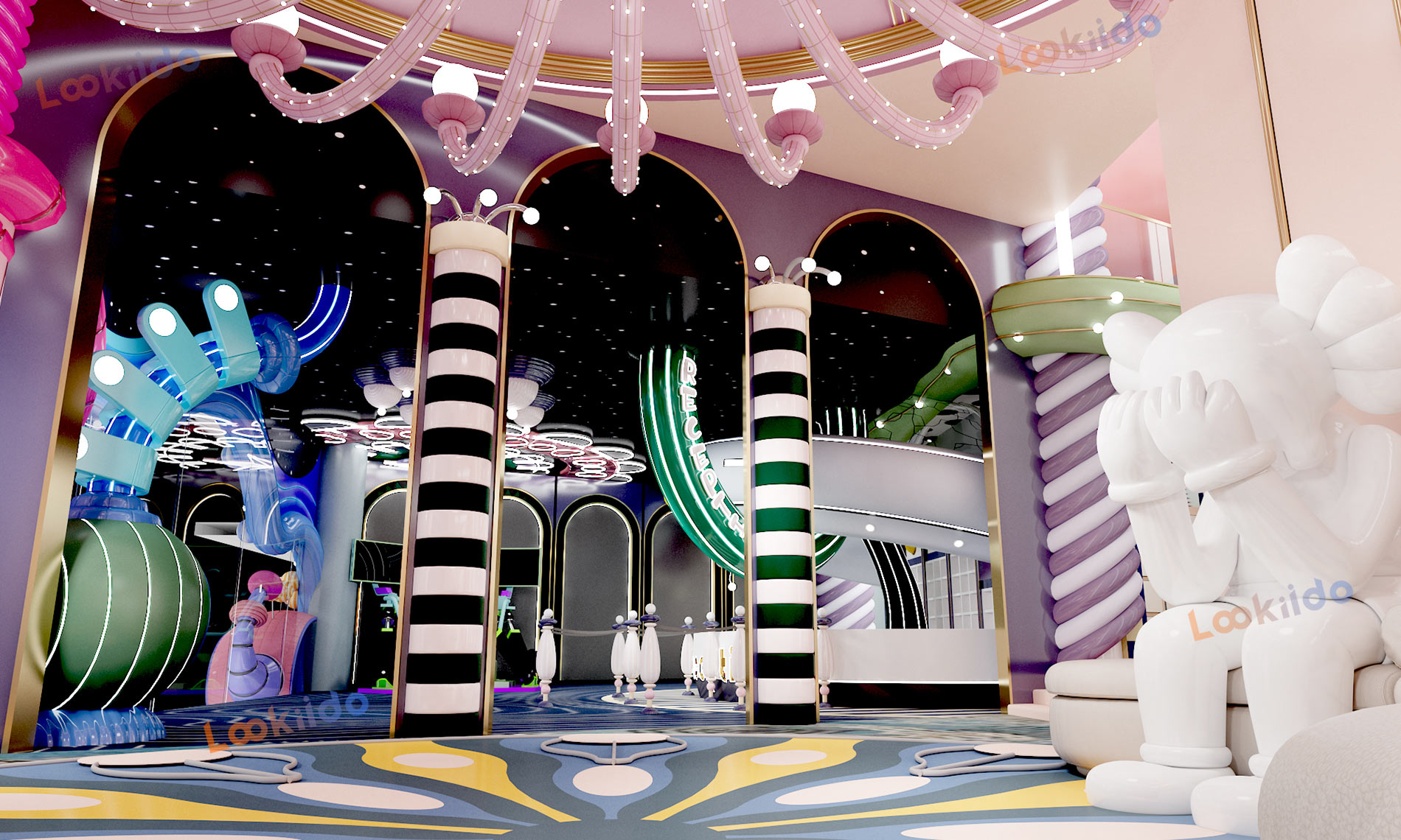 Dreamland Grand: All-Ages Luxury Family Entertainment Kingdom Center Equipment Factory