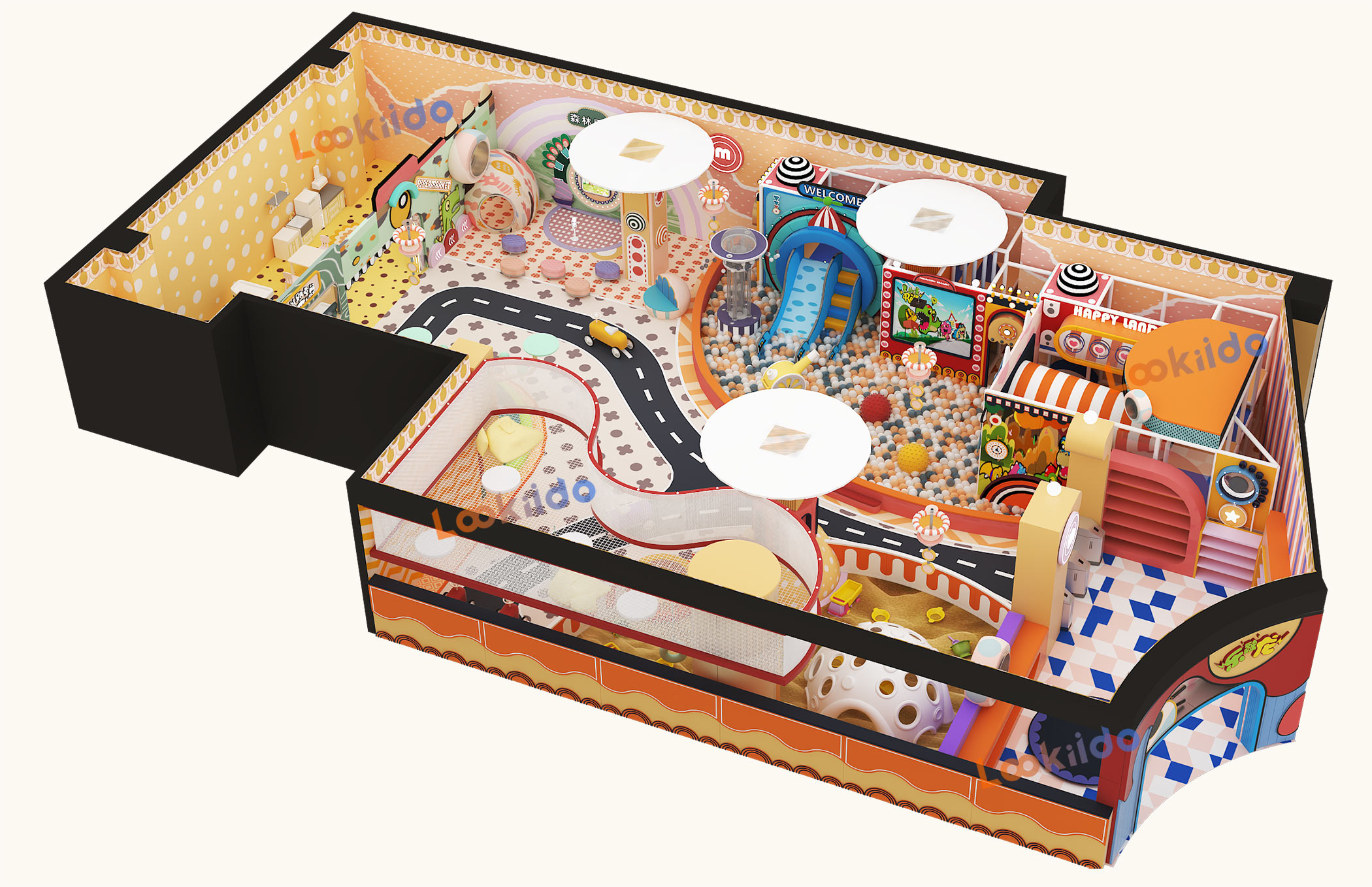 Happy Dino Den: Interactive Playground Early Learning Center Equipment China Suppliers