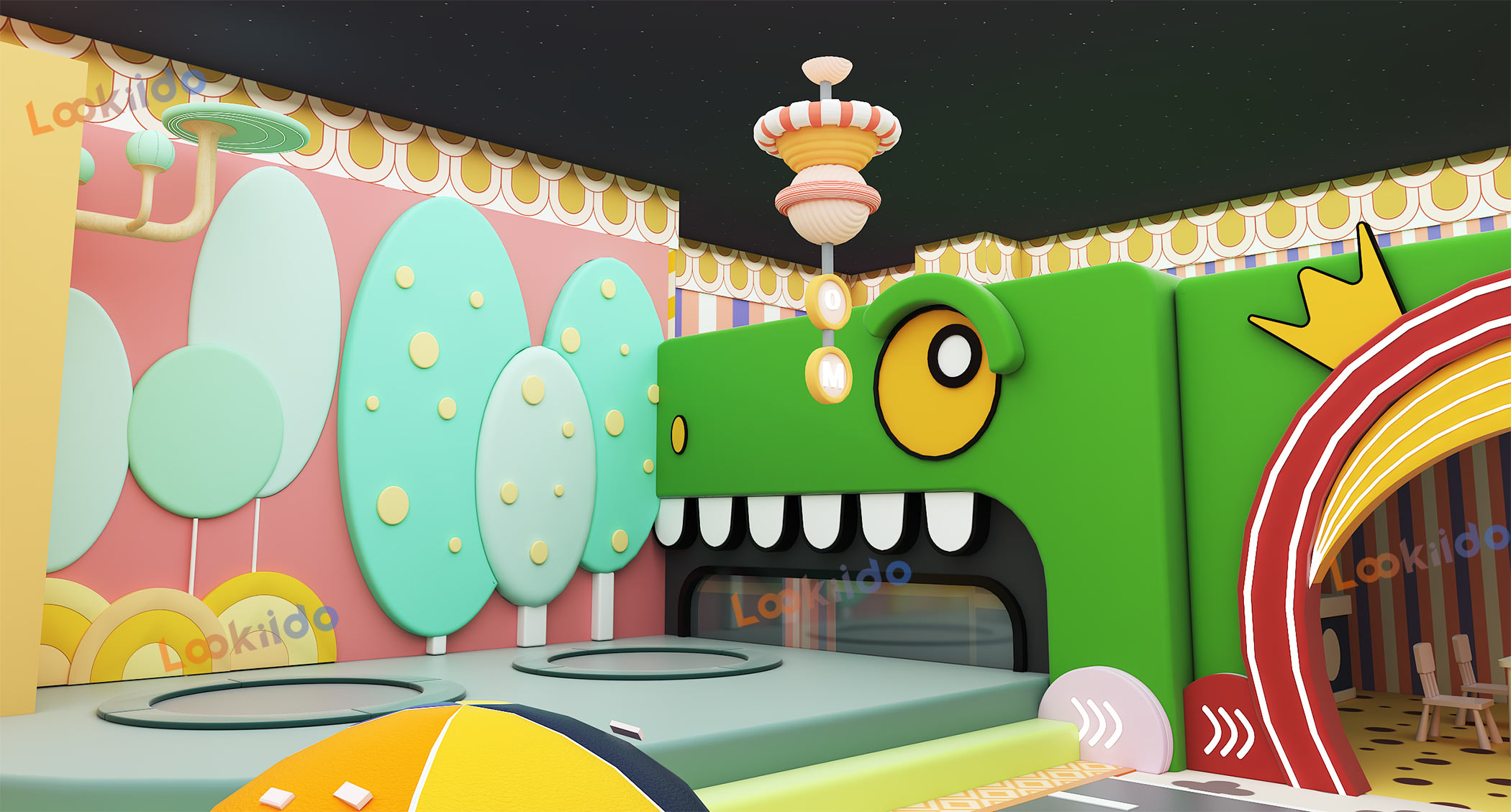 Happy Dino Den: Interactive Playground Early Learning Center Equipment China Suppliers