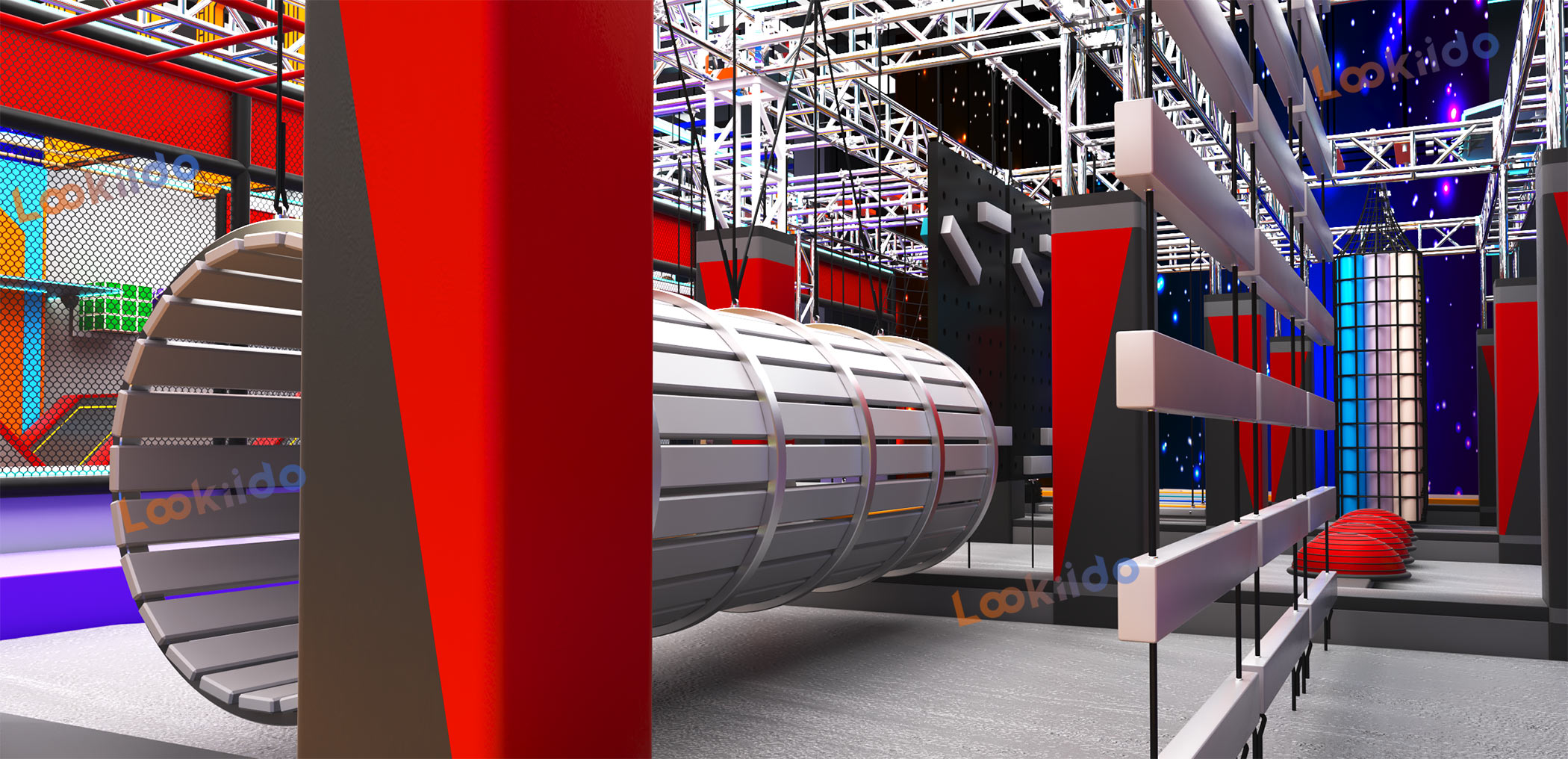 Urban Motion Nexus: Industrial Jump Climb Park Customized Equipment Factory Urban Motion Nexus: Industrial Jump Climb Park Customized Equipment Factory