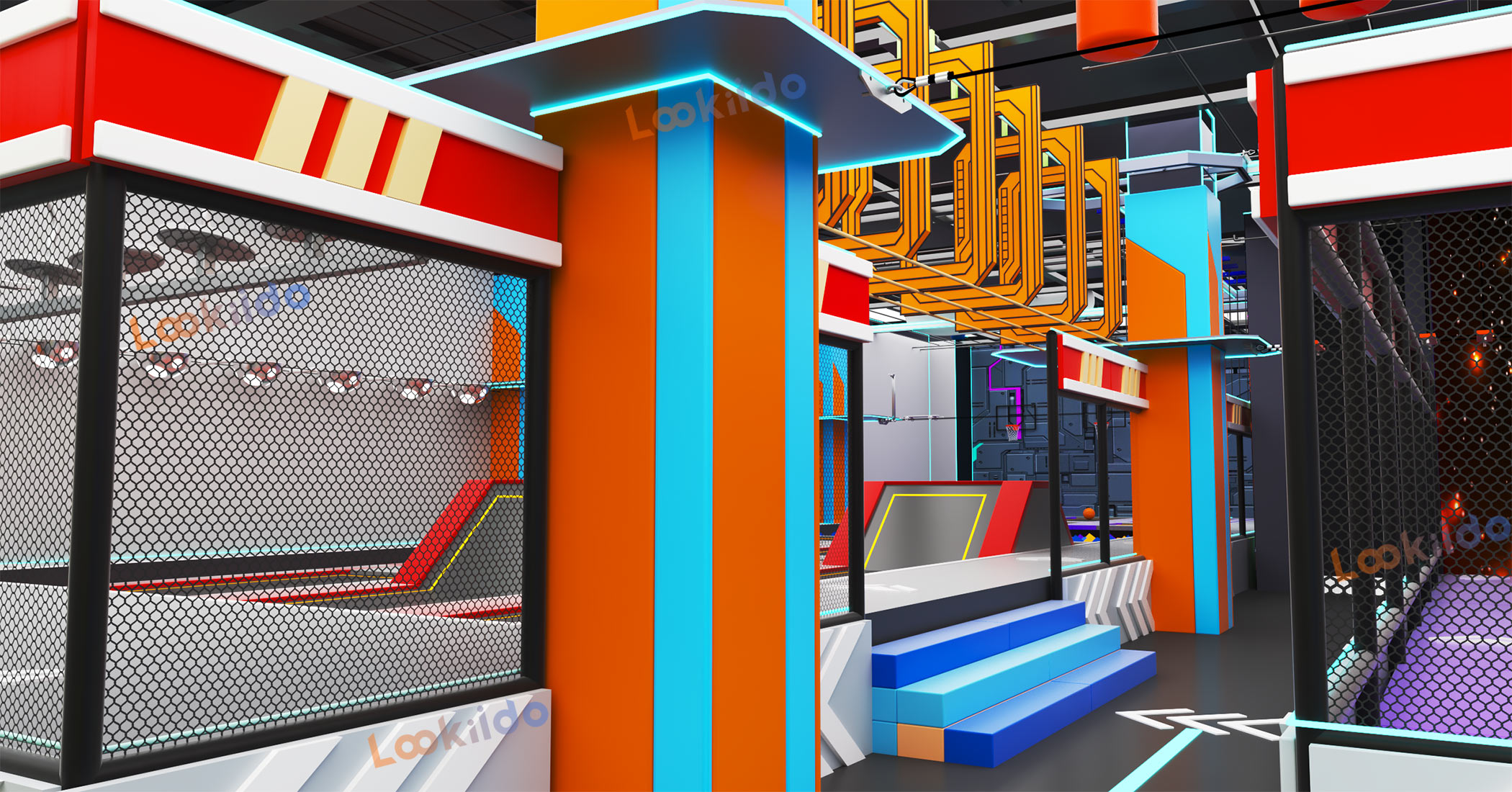 Urban Motion Nexus: Industrial Jump Climb Park Customized Equipment Factory Urban Motion Nexus: Industrial Jump Climb Park Customized Equipment Factory