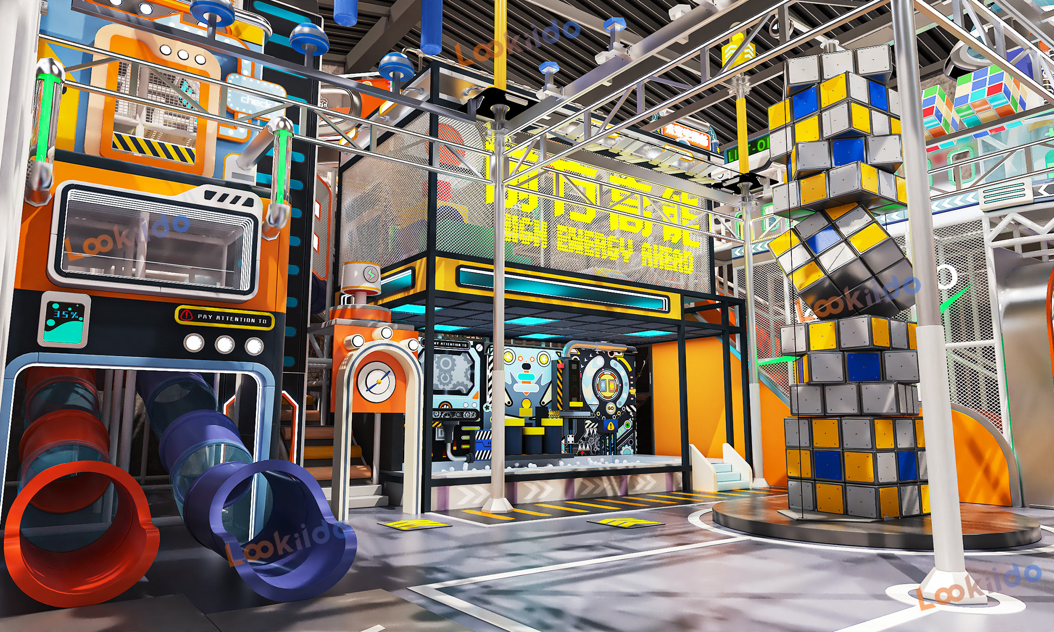 The Alloy Arena: Dammam's Premier Metal-Themed Action Park Equipment Custom Projects for Saudi Arabia