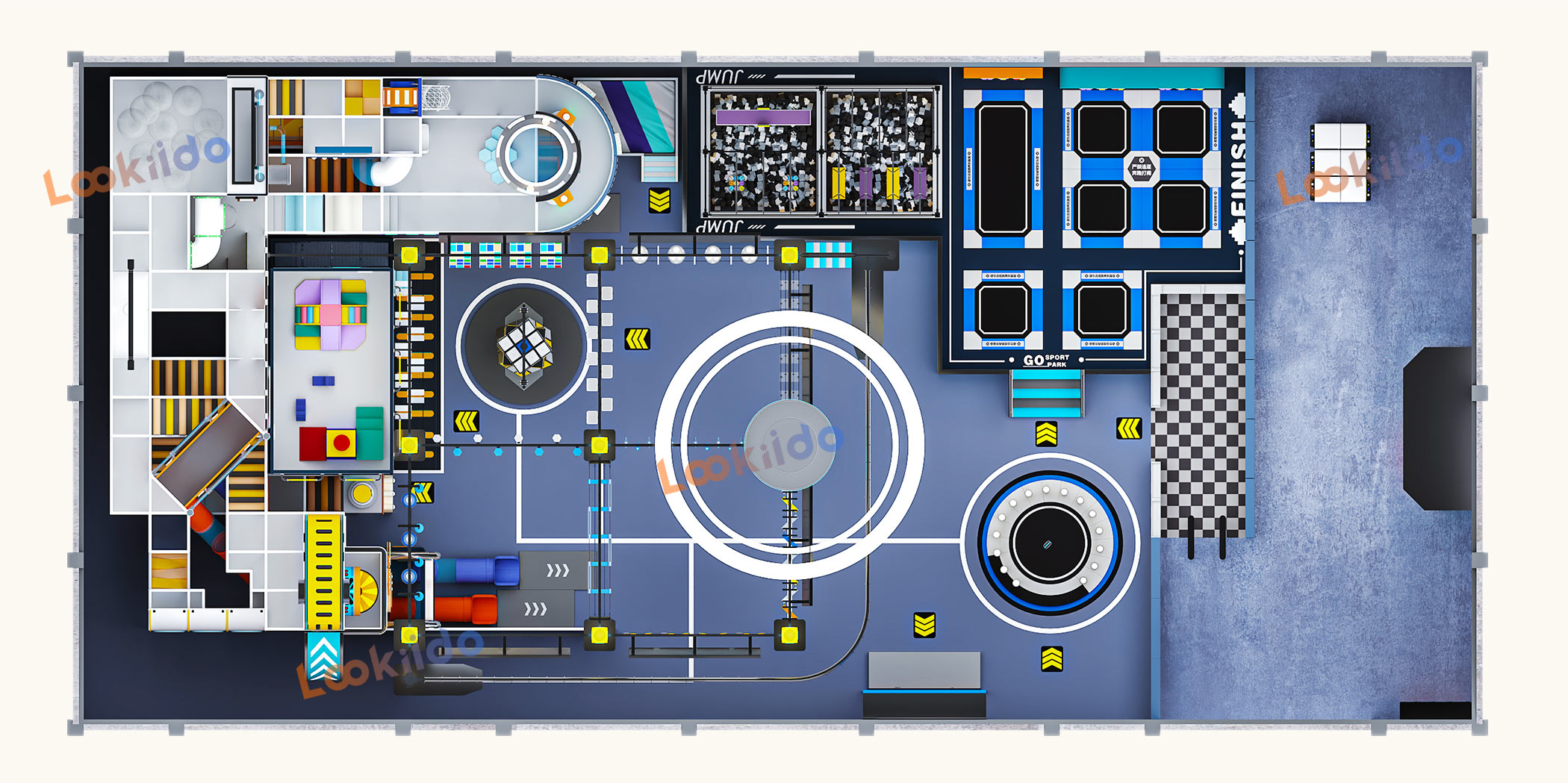 The Alloy Arena: Dammam's Premier Metal-Themed Action Park Equipment Custom Projects for Saudi Arabia
