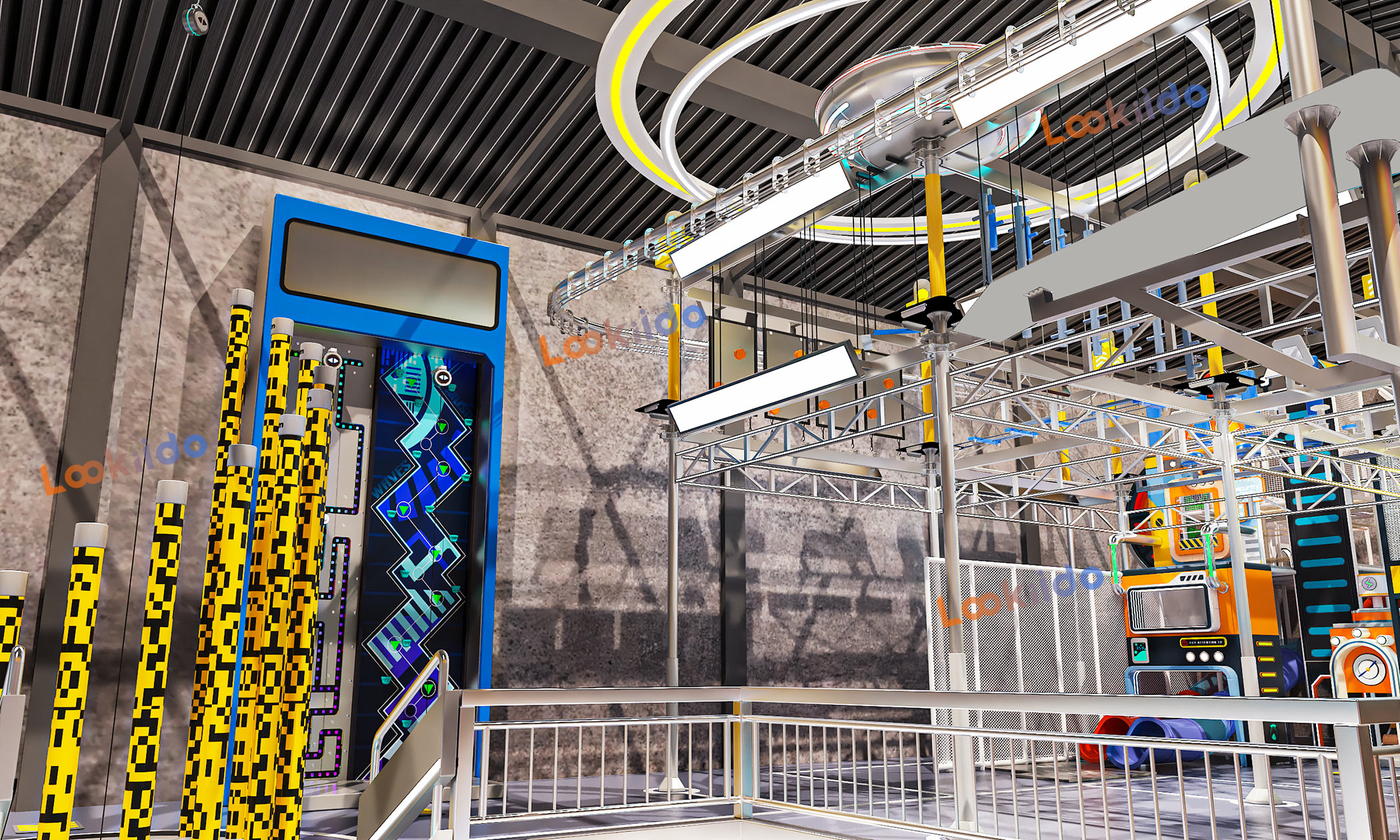 The Alloy Arena: Dammam's Premier Metal-Themed Action Park Equipment Custom Projects for Saudi Arabia