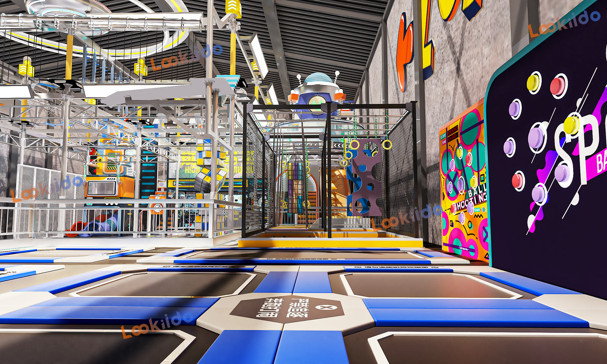 The Alloy Arena: Dammam's Premier Metal-Themed Action Park Equipment Custom Projects for Saudi Arabia