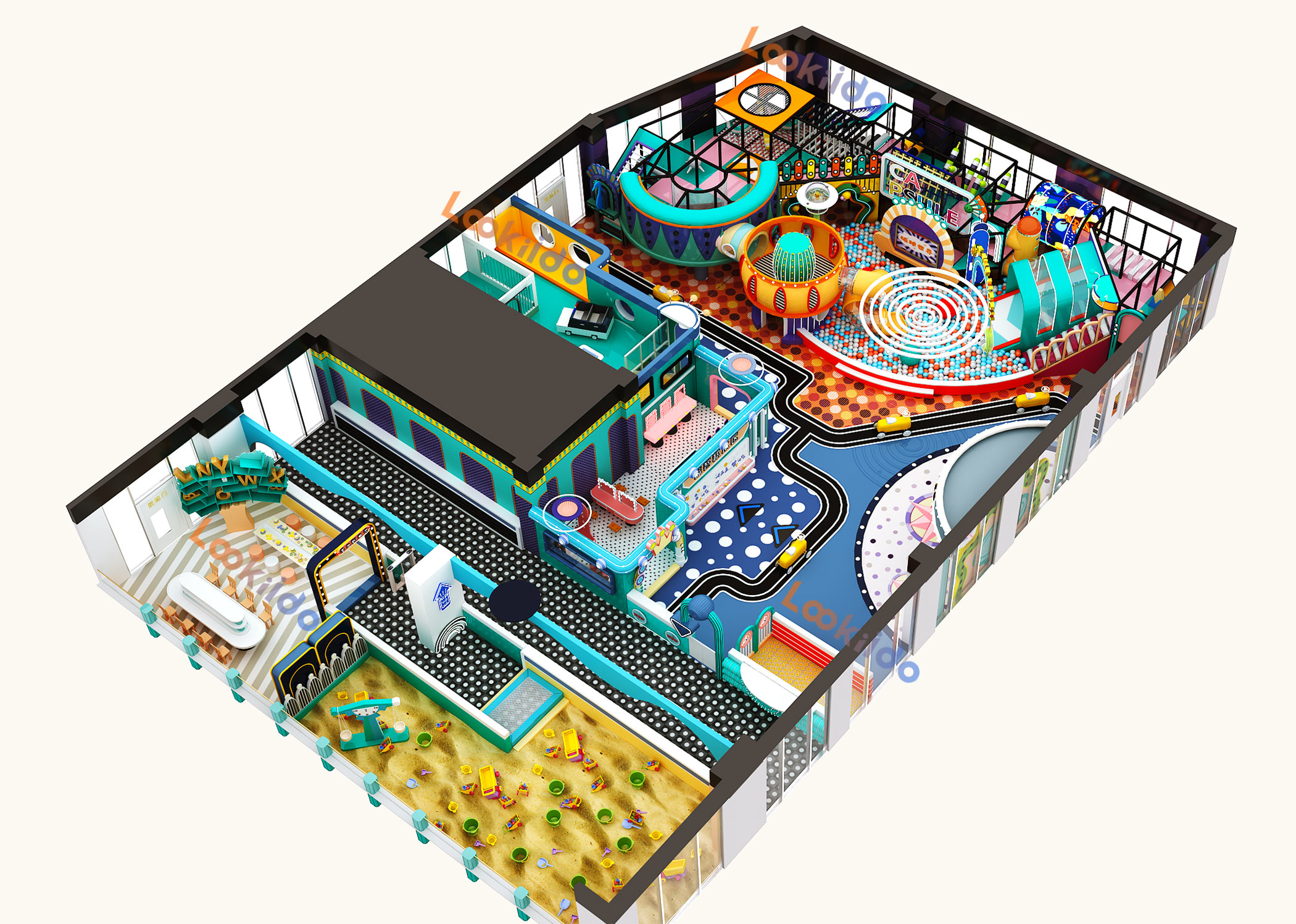 Flora Mirage: A Vibrant Botanical Play Learn Hub Play Center Franchise Equipment Manufacturers