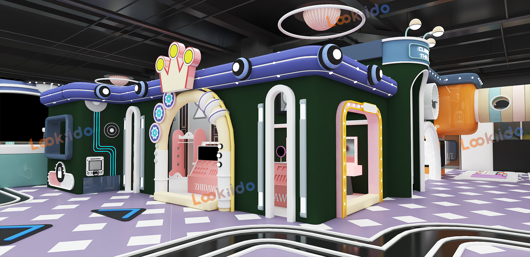 Flora Mirage: A Vibrant Botanical Play Learn Hub Play Center Franchise Equipment Manufacturers