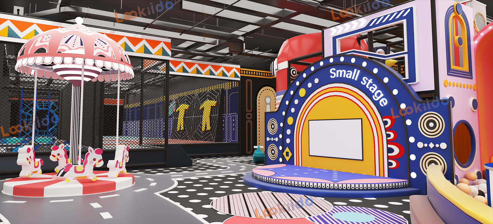 700sqm Metro-City FEC: High-Yield L-Shaped Playground Sports Complex Equipment Manufacturers