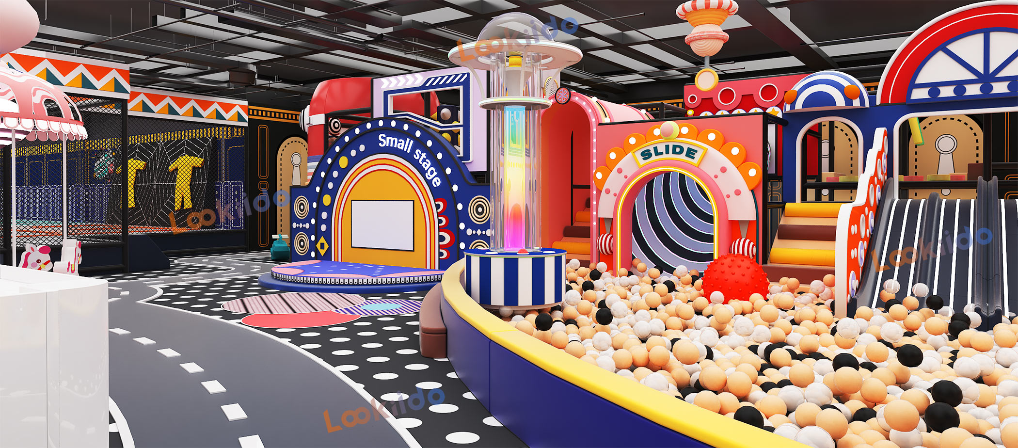 700sqm Metro-City FEC: High-Yield L-Shaped Playground Sports Complex Equipment Manufacturers