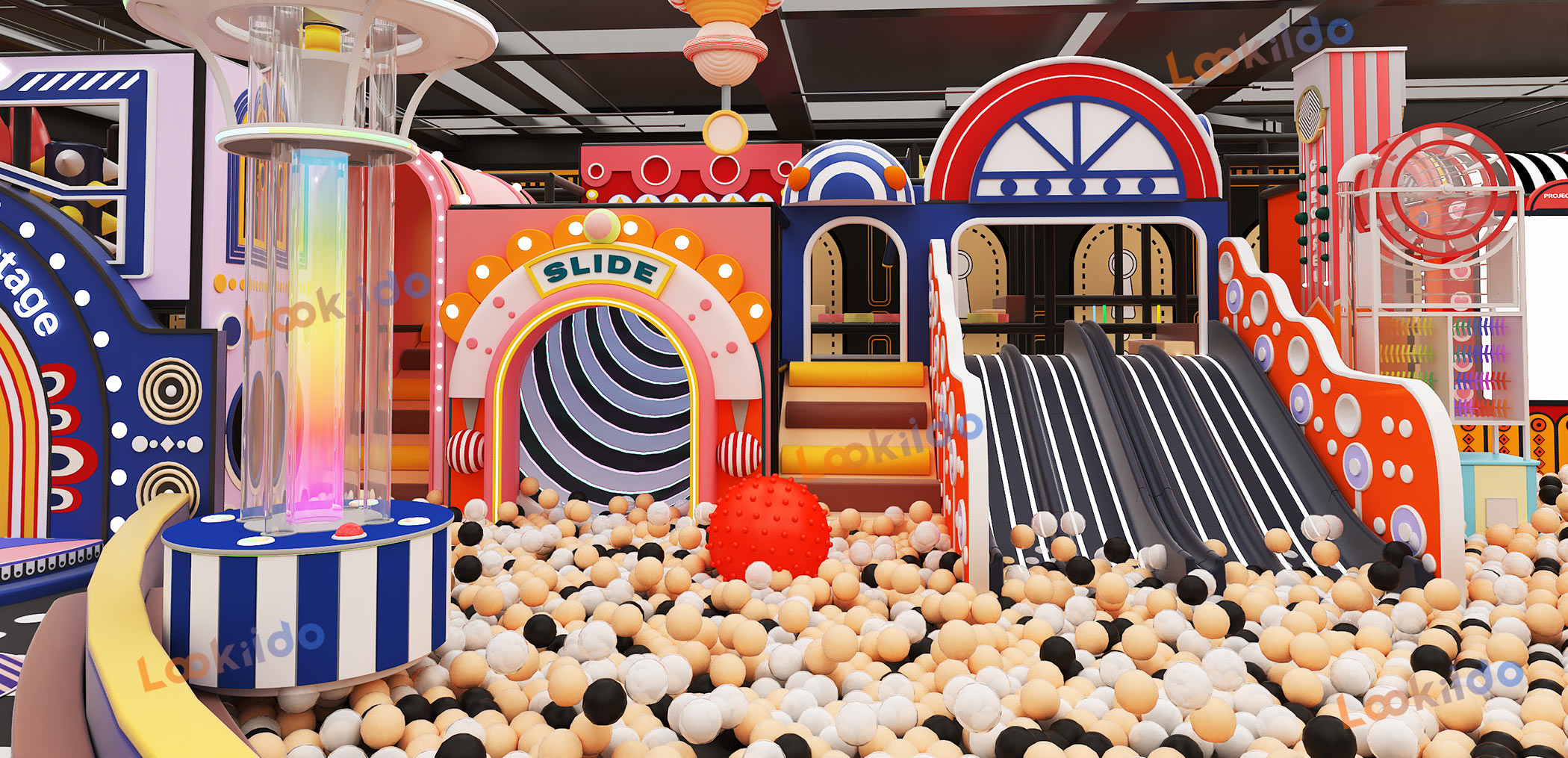 700sqm Metro-City FEC: High-Yield L-Shaped Playground Sports Complex Equipment Manufacturers