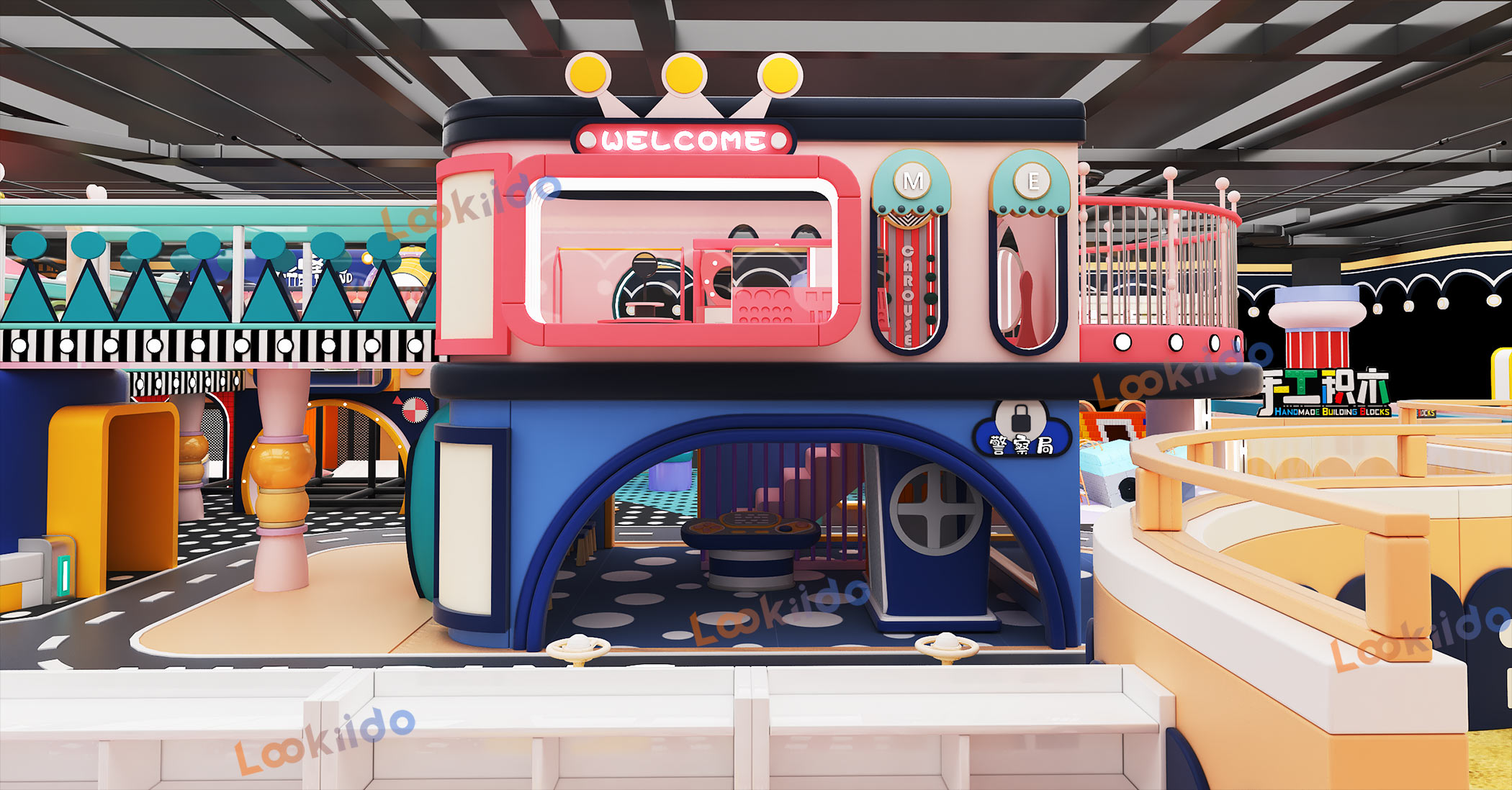 700sqm Metro-City FEC: High-Yield L-Shaped Playground Sports Complex Equipment Manufacturers