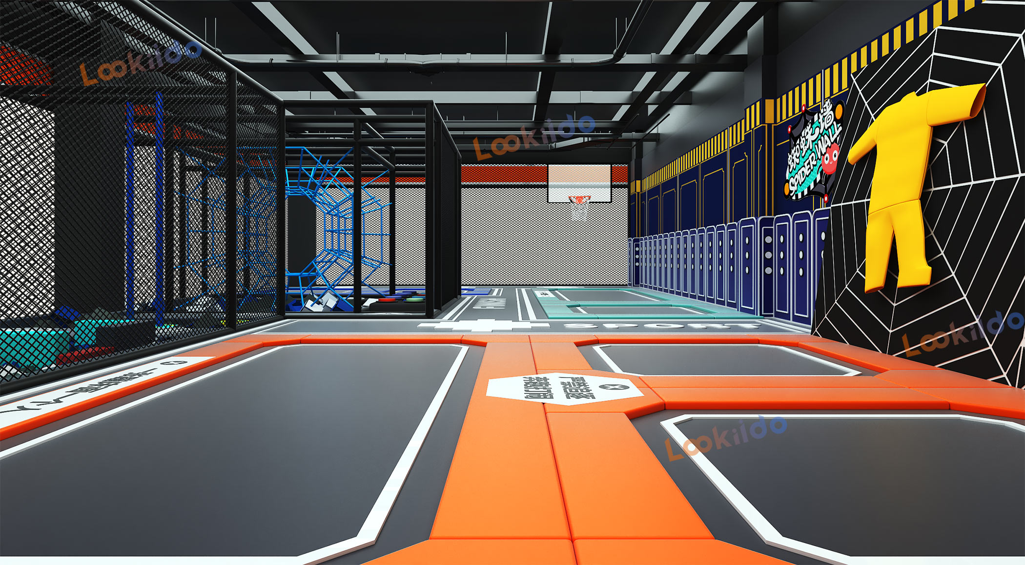 700sqm Metro-City FEC: High-Yield L-Shaped Playground Sports Complex Equipment Manufacturers