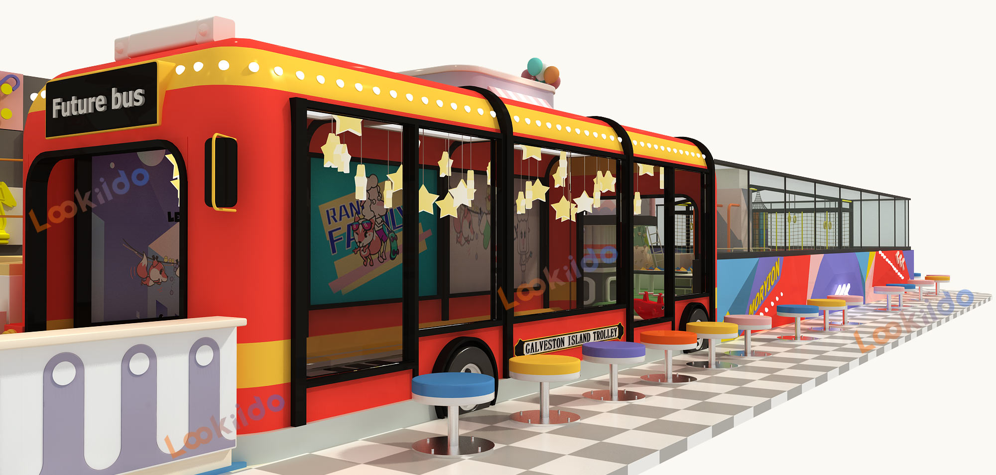 Dual-Theme Kids Playground Equipment Investment: Sunny Oasis Mysterious Desert Nights