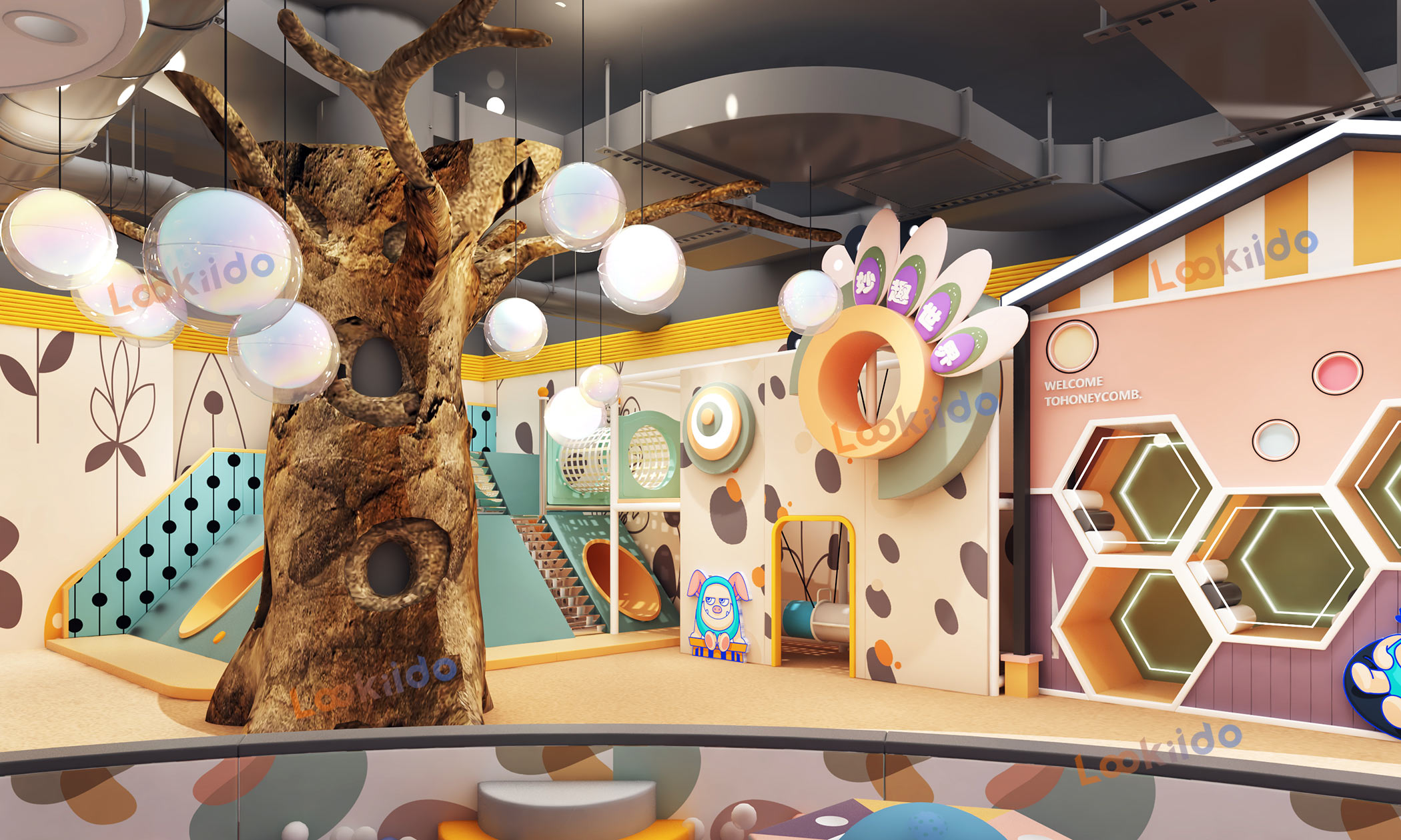 Whimsical Indoor Playground Design: A Complete Themed Investment Package for Family Entertainment Equipment