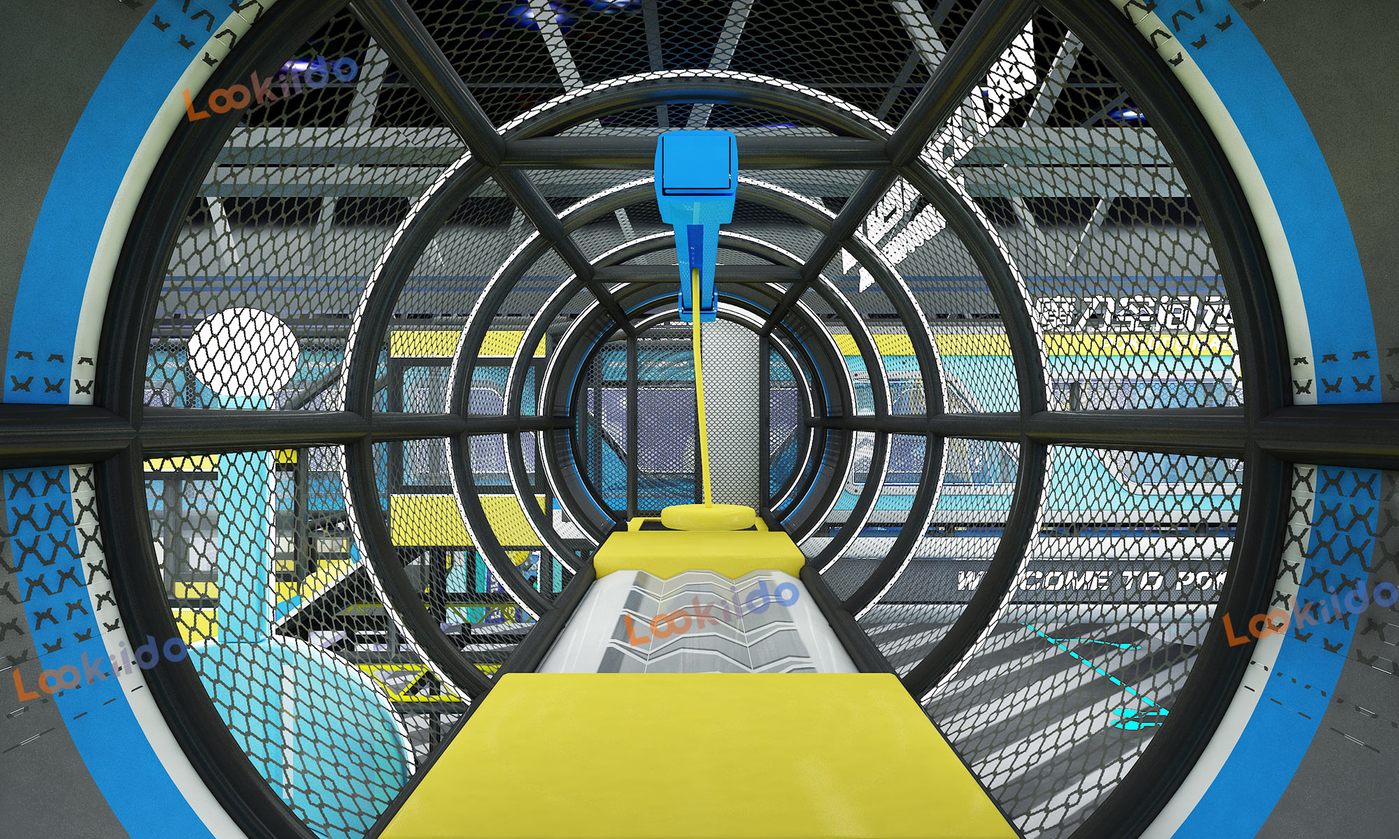 Magical Space Motion Playground: A Time-Shift Adventure Amusement Equipment for Ages 3-12