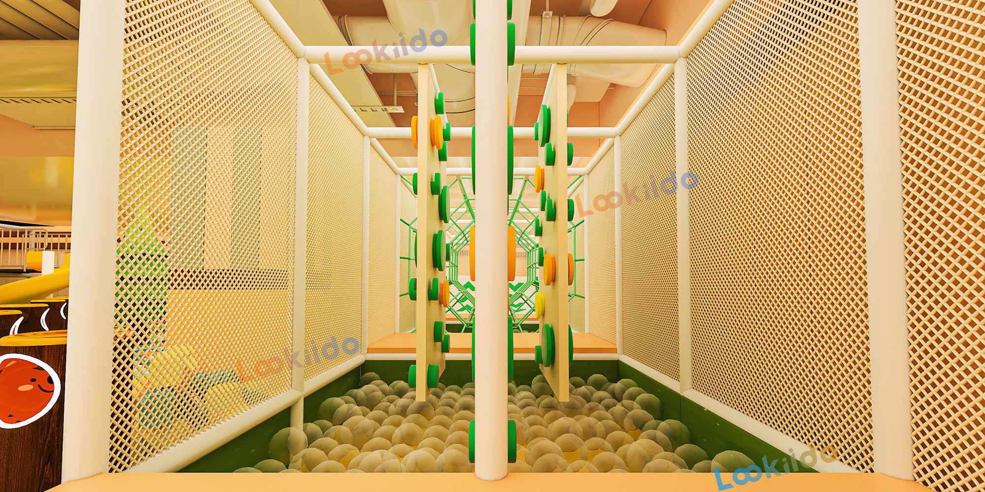LEGO-Style Botanical Indoor Playground Manufacturers with Ride-On Cars for Ages 3-8
