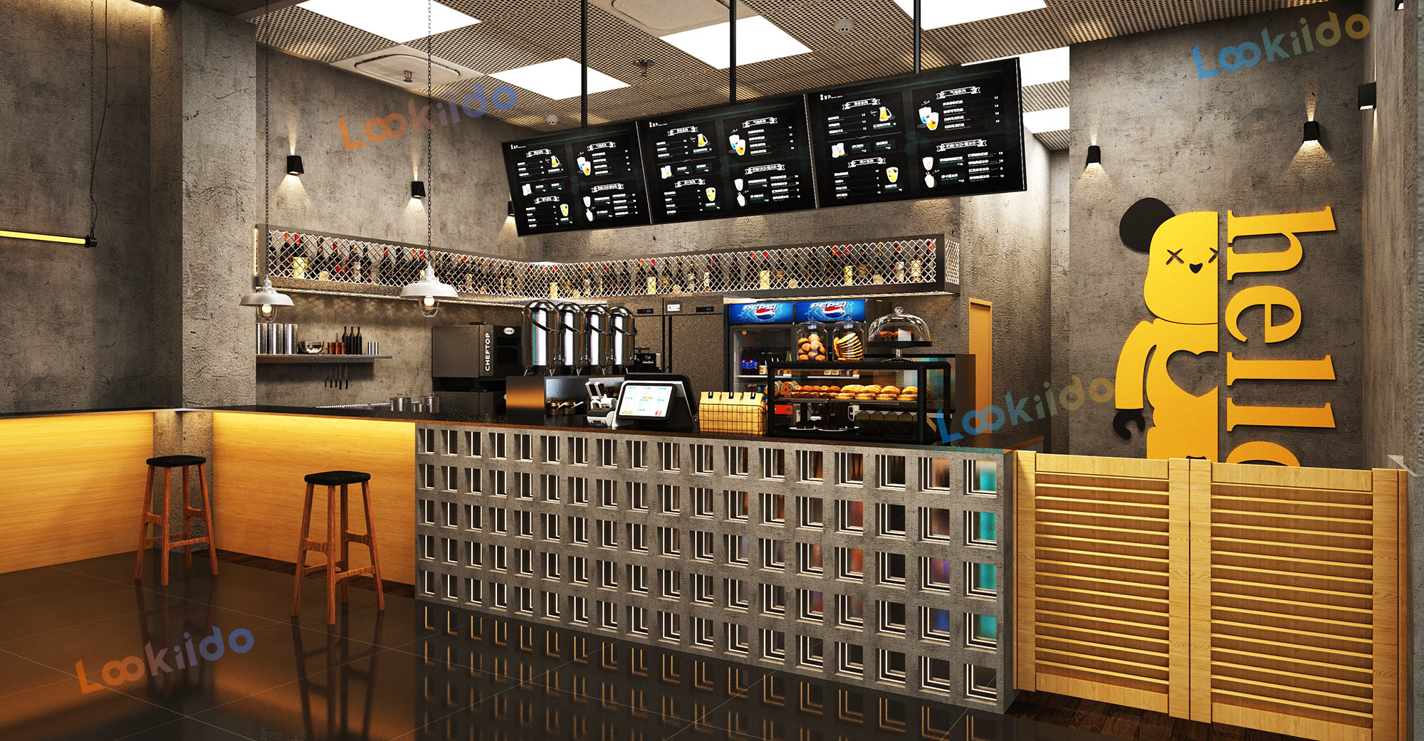 Luxury Family Entertainment Center with Dining and Arcade for High-Net-Worth Families