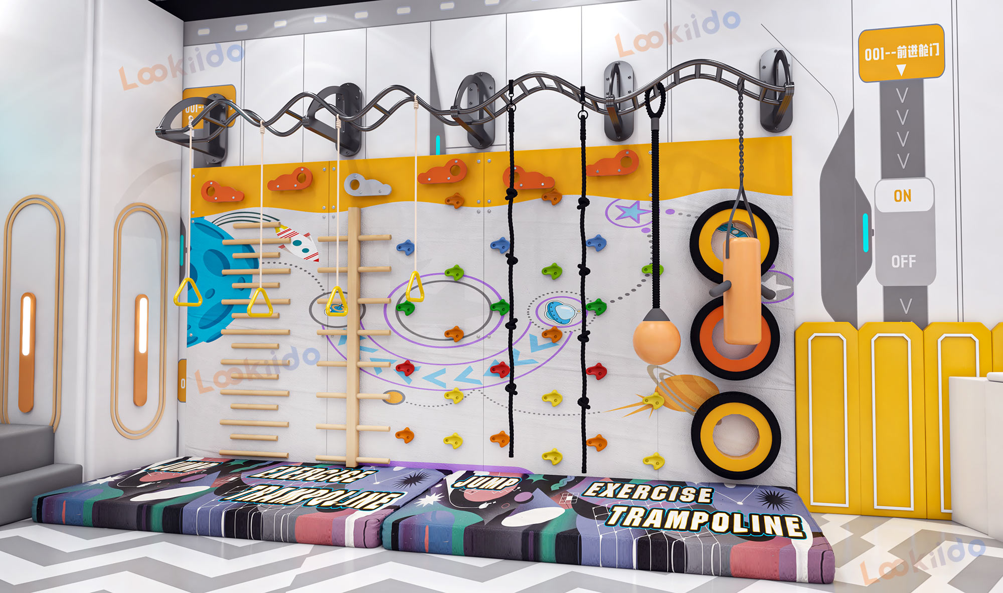 Toddler Soft Play Area Combined with Arcade Games Including Claw Machines and Racing Games