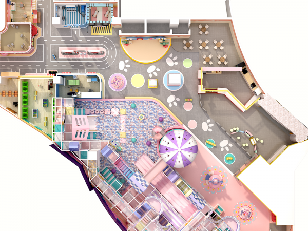 Indoor Space Theme Park Cheap Kids Plastic Inside Naughty Castle Games Ball Pits Playground Price Big Children Soft Play Center