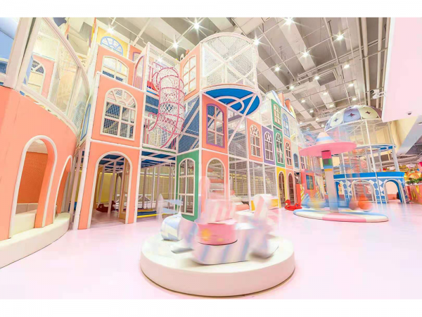 Indoor Space Theme Park Cheap Kids Plastic Inside Naughty Castle Games Ball Pits Playground Price Big Children Soft Play Center