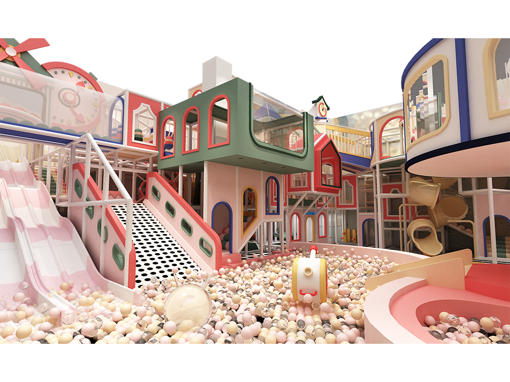 Customized Soft Play Indoor Play Area Bounce House Inside Amusement Fun Play Park Playground Equipment Jump Play Centre Factory