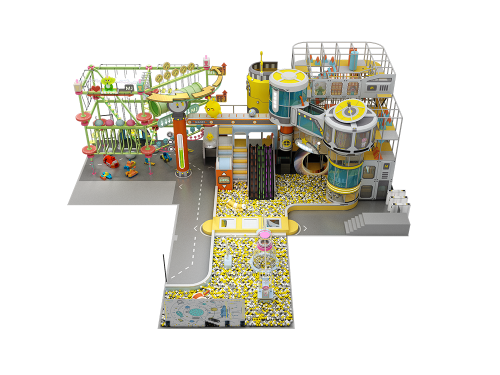 Children Natural Theme Equipment Slide Outdoor Educational kid Play Area Center Zone Park Playground Design Custom Supplier