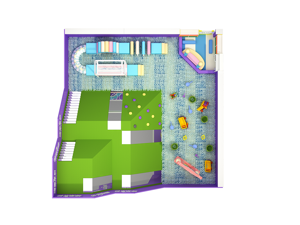 Customized Toddler Soft Play Foam Kids Indoor Playground Equipment Sponge Set Indoor Foam Block Soft Play Area Climbing for Kids